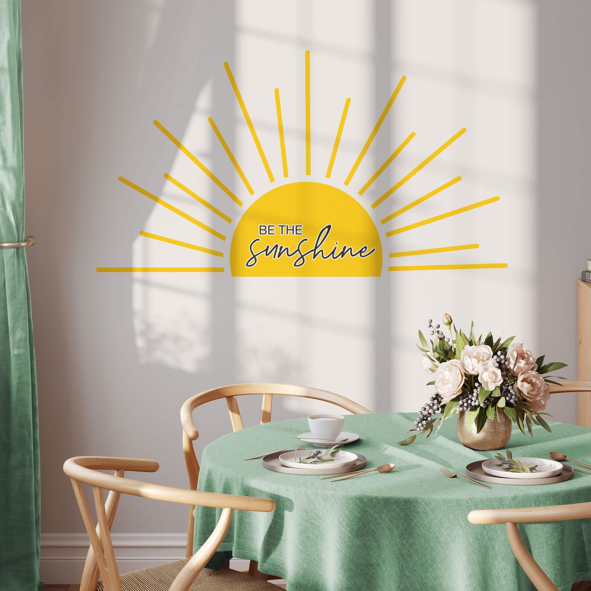 Muursticker Be the Sunshine