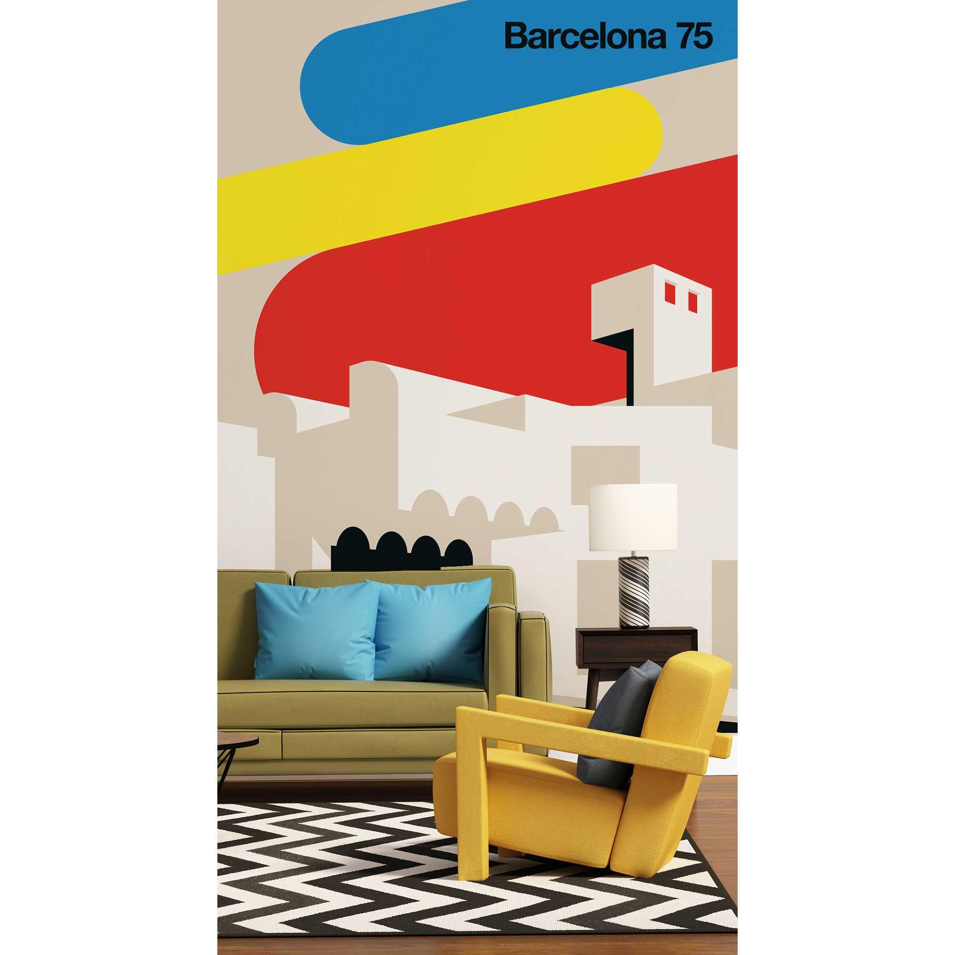 Livingwalls Fotobehang ARTist Barcelona 75