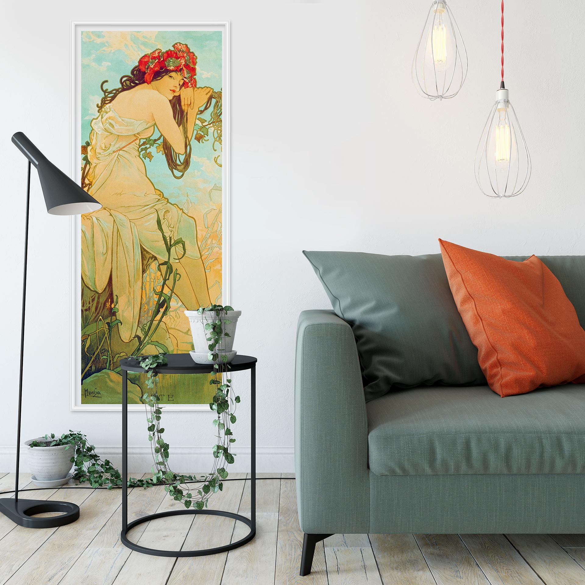 Wallprint W - Mucha - Jahreszeiten: Der Sommer 1896