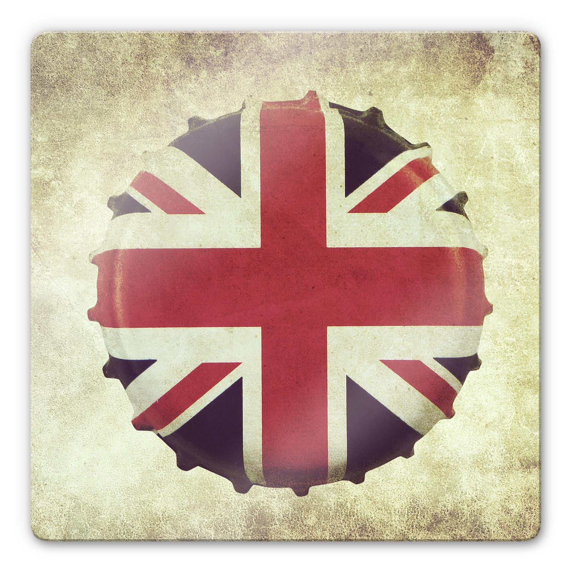 Glasbillede - Britisk Flaske Kapsel