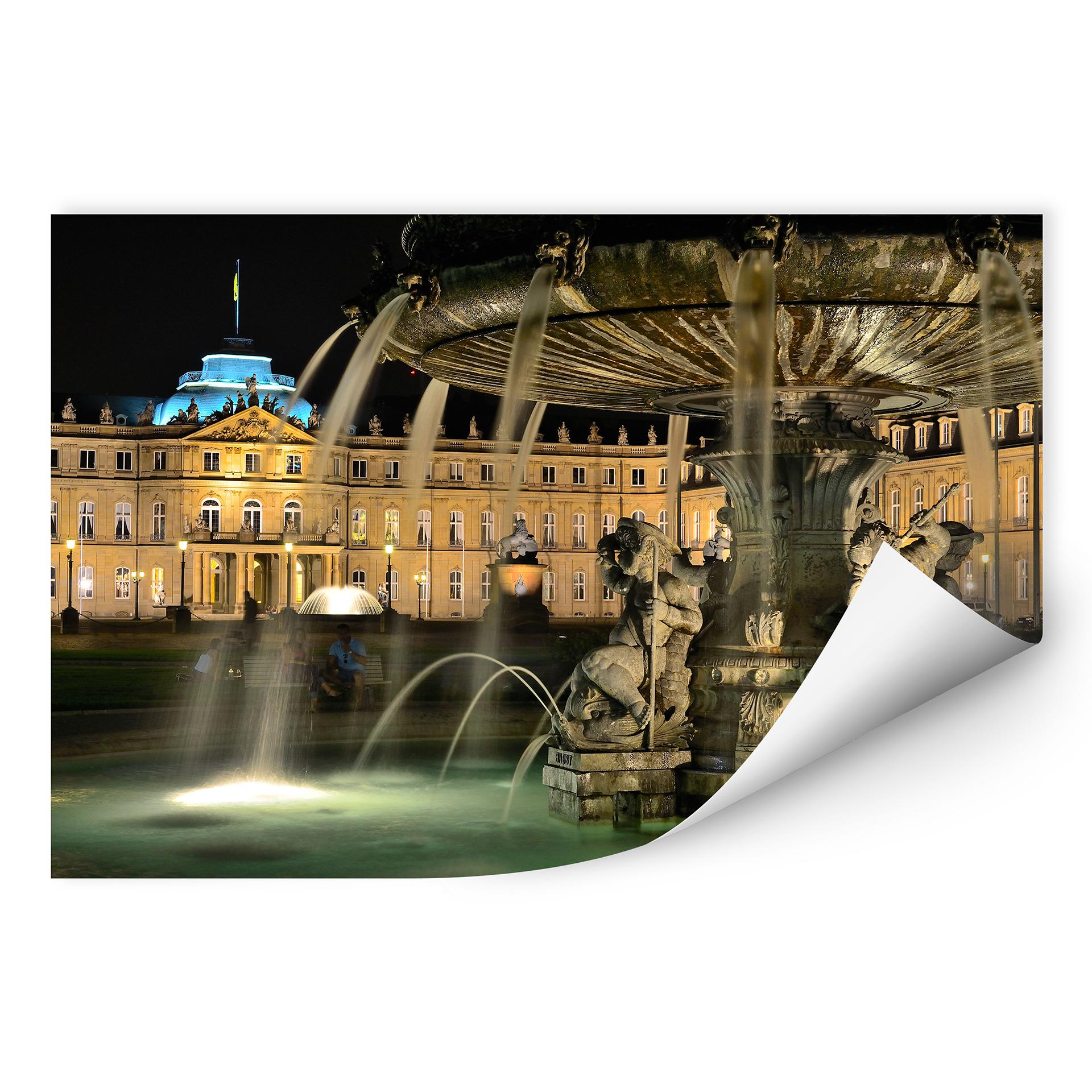 Wallprint W - Stuttgarter Schlossbrunnen
