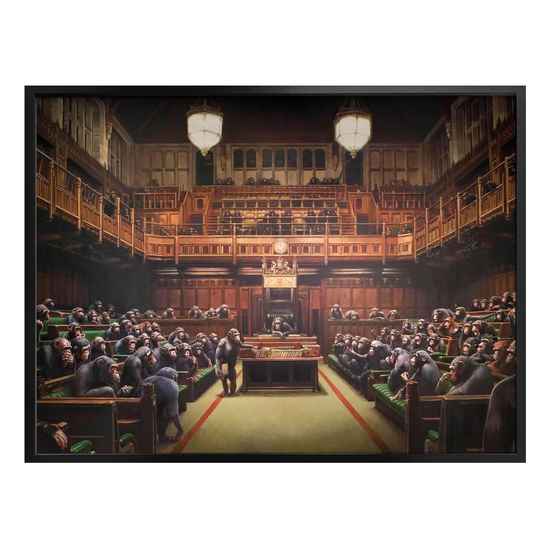 Plakat Banksy - Devolved Parliament