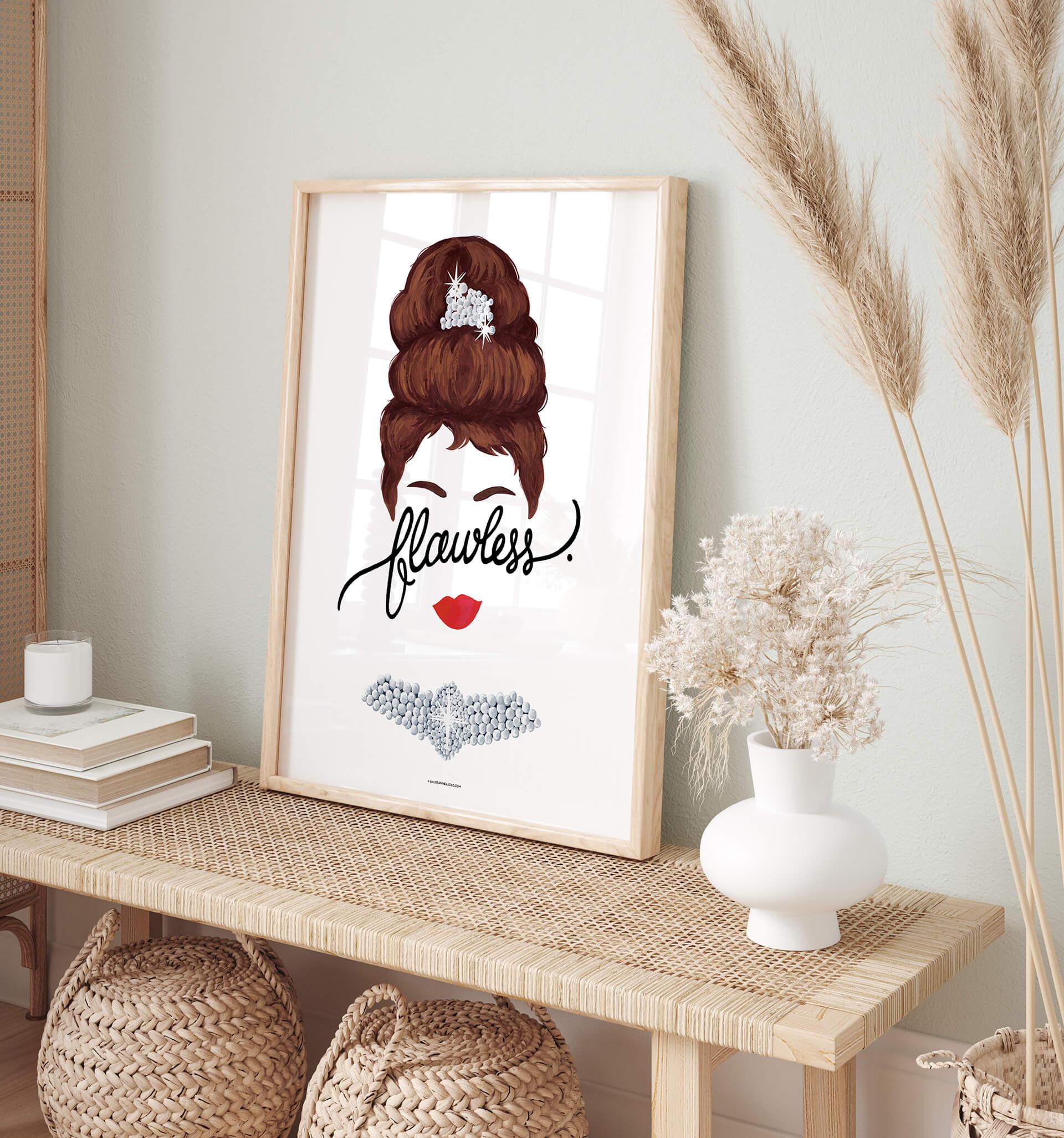 Póster Tohmé - Flawless Audrey