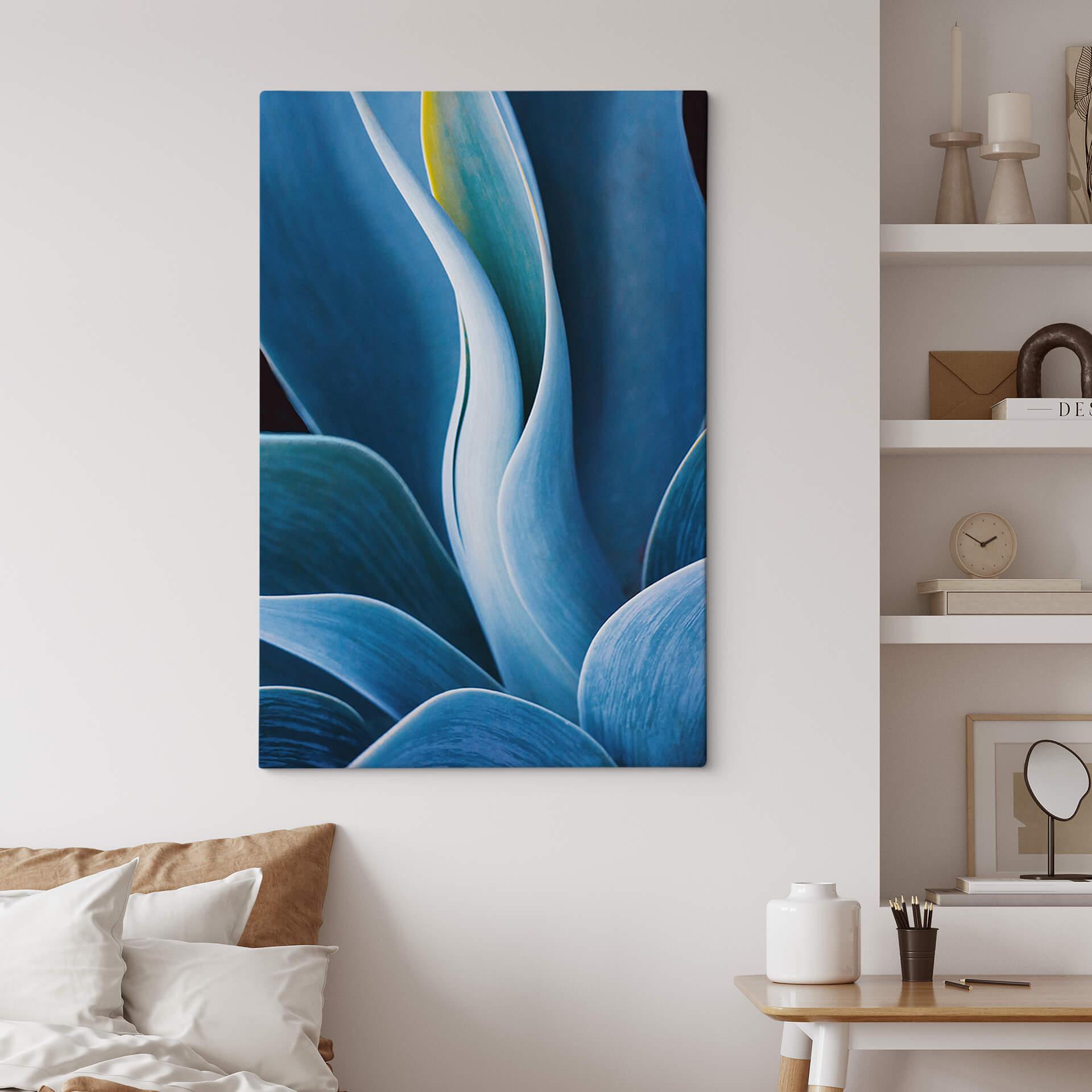 Lienzo Wechsler - Plantas naturaleza muerta agave