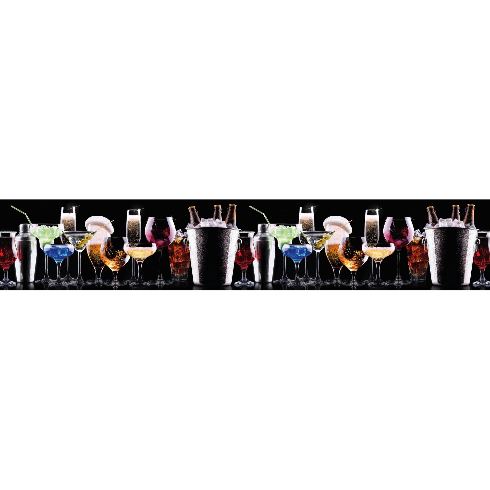 Fotobehang Cocktail Feeling - Panorama