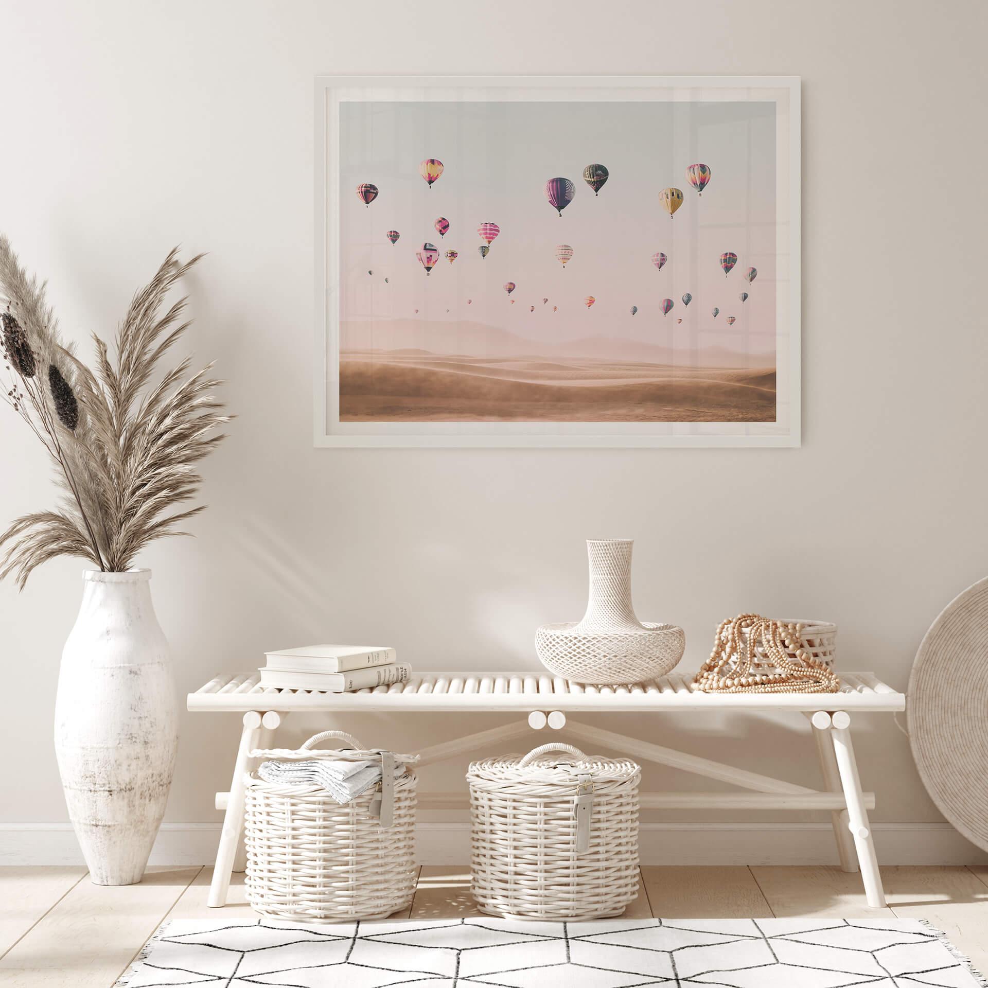 Poster Sisi & Seb - Hot Air Balloons