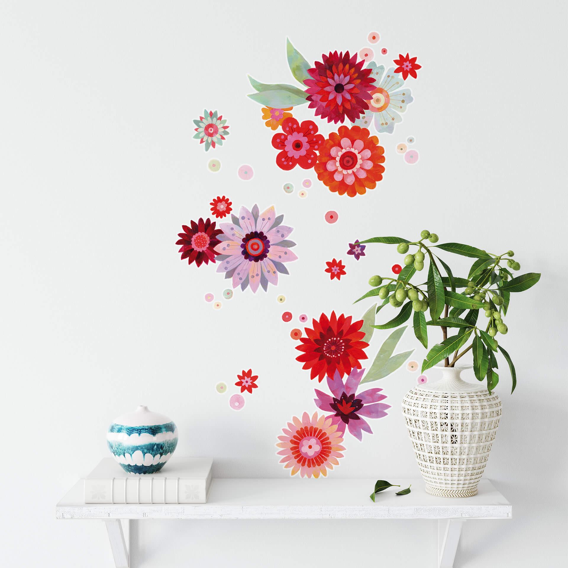 Wallsticker Blanz - Blomsterdrøm