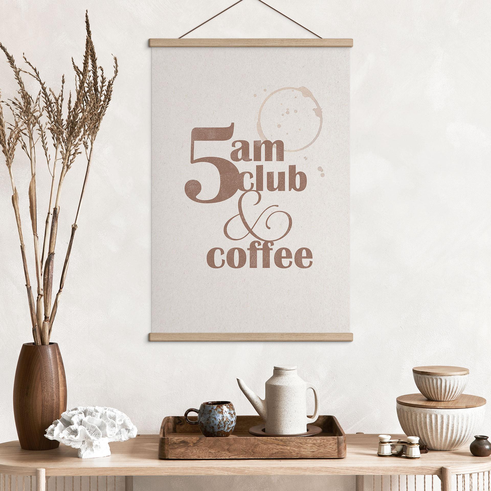 Obraz tkaniny 5 w Club & Coffee