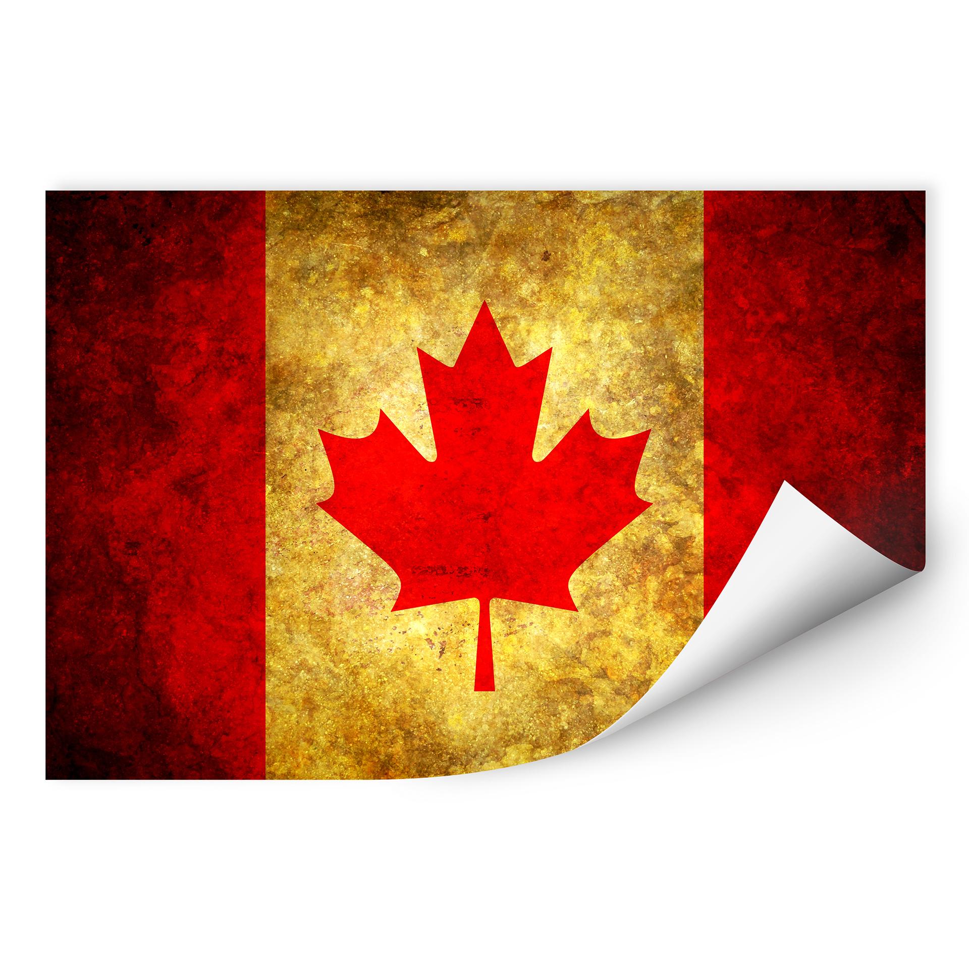 Zelfklevende Poster  Maple Leaf