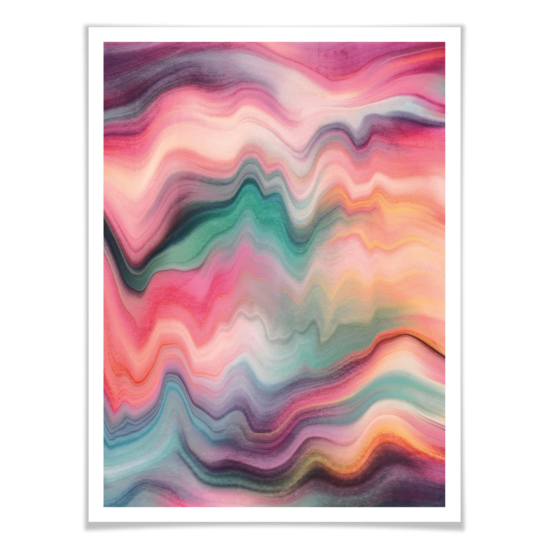 Plakat - Frederiksson - Rainbow Marble
