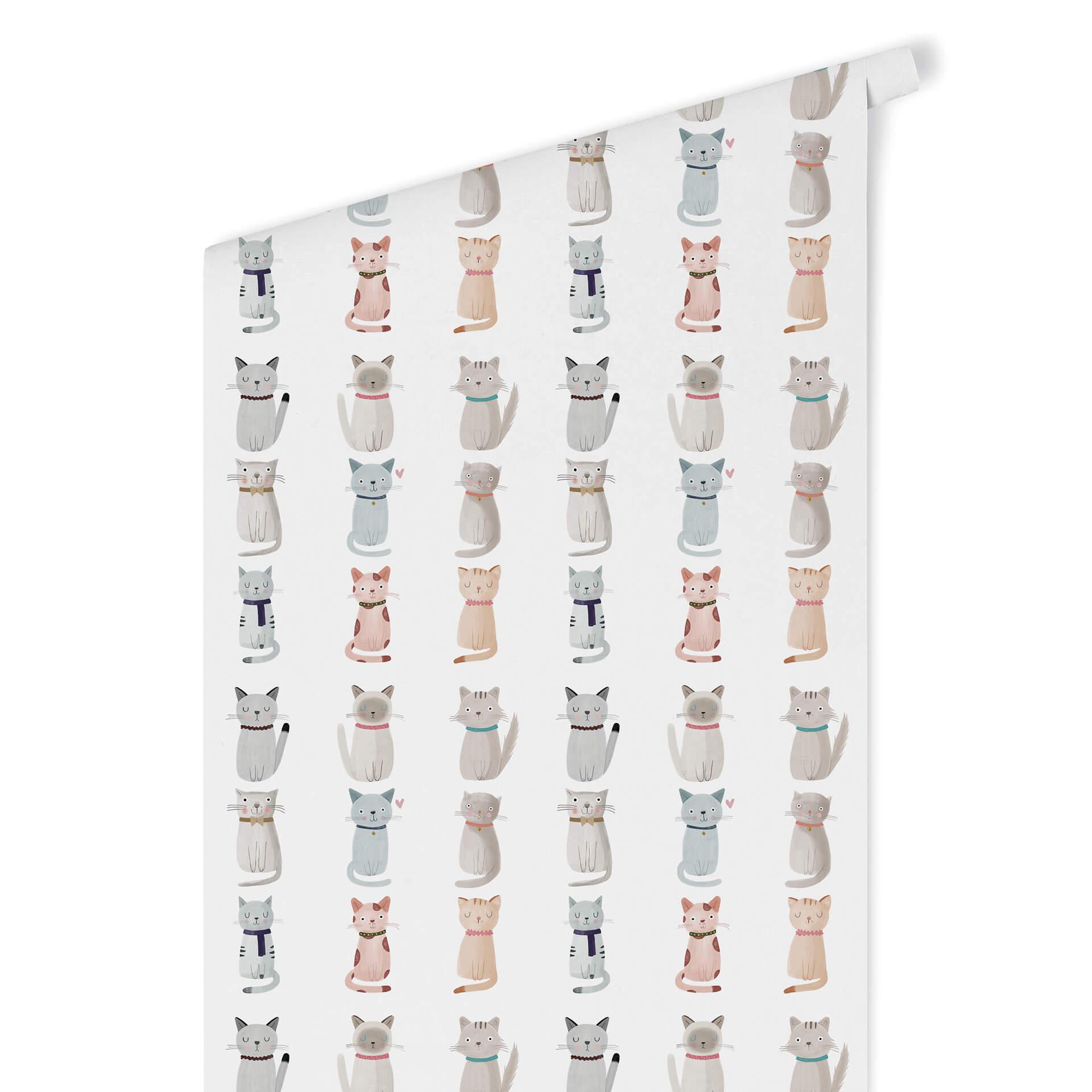 Patroonbehang Loske – Cat Family