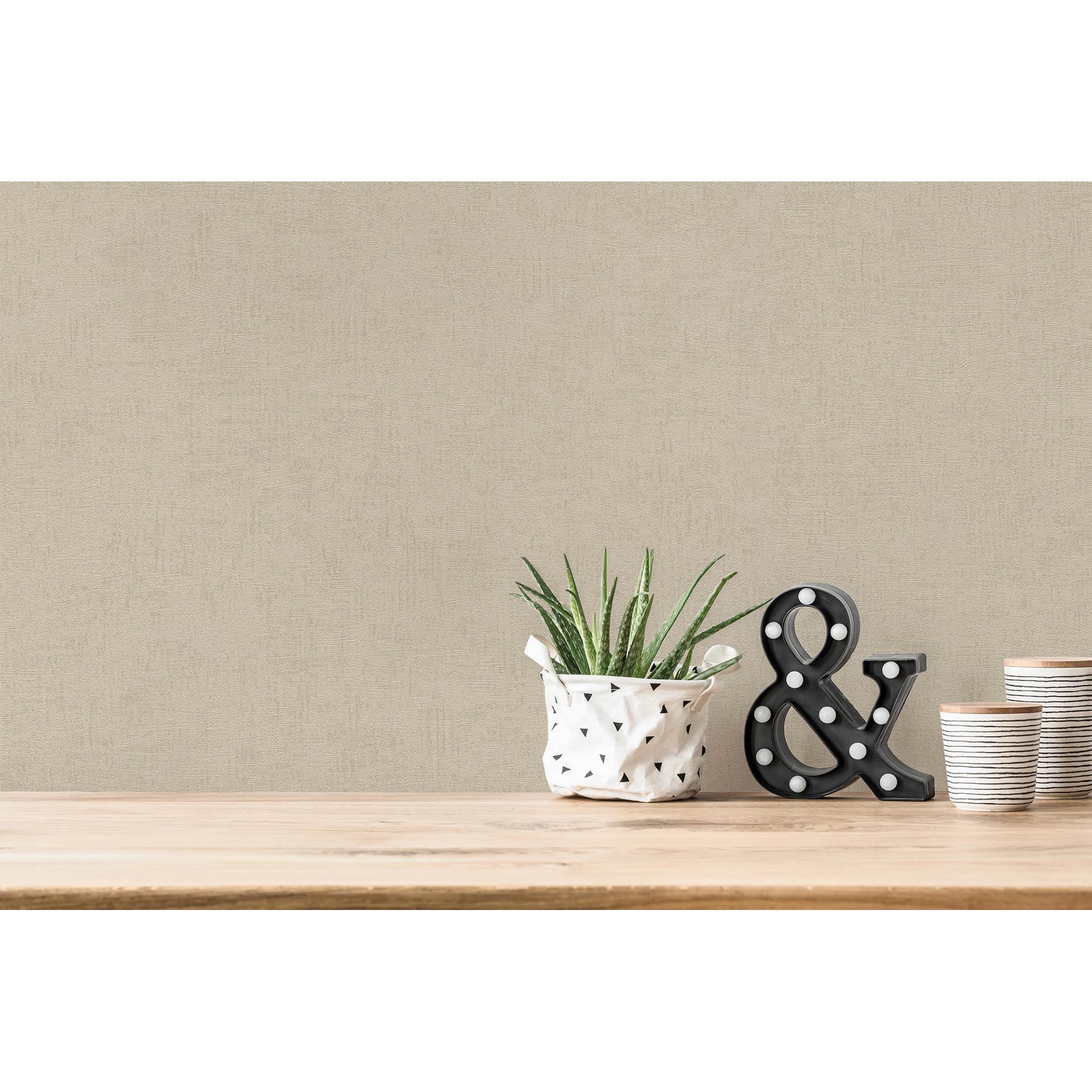 Livingwalls Titanium 3 - Effen Vliesbehang