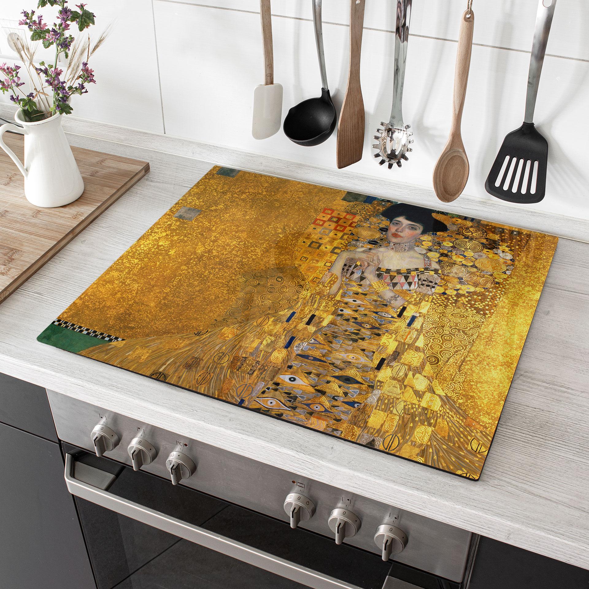 Herdabdeckplatte - Klimt - Bildnis der Adele Bloch-Bauer