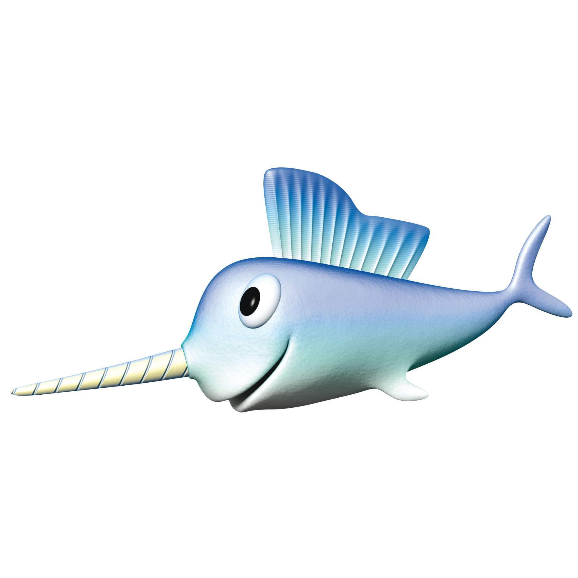 Wandtattoo Agullo - Schwertfisch