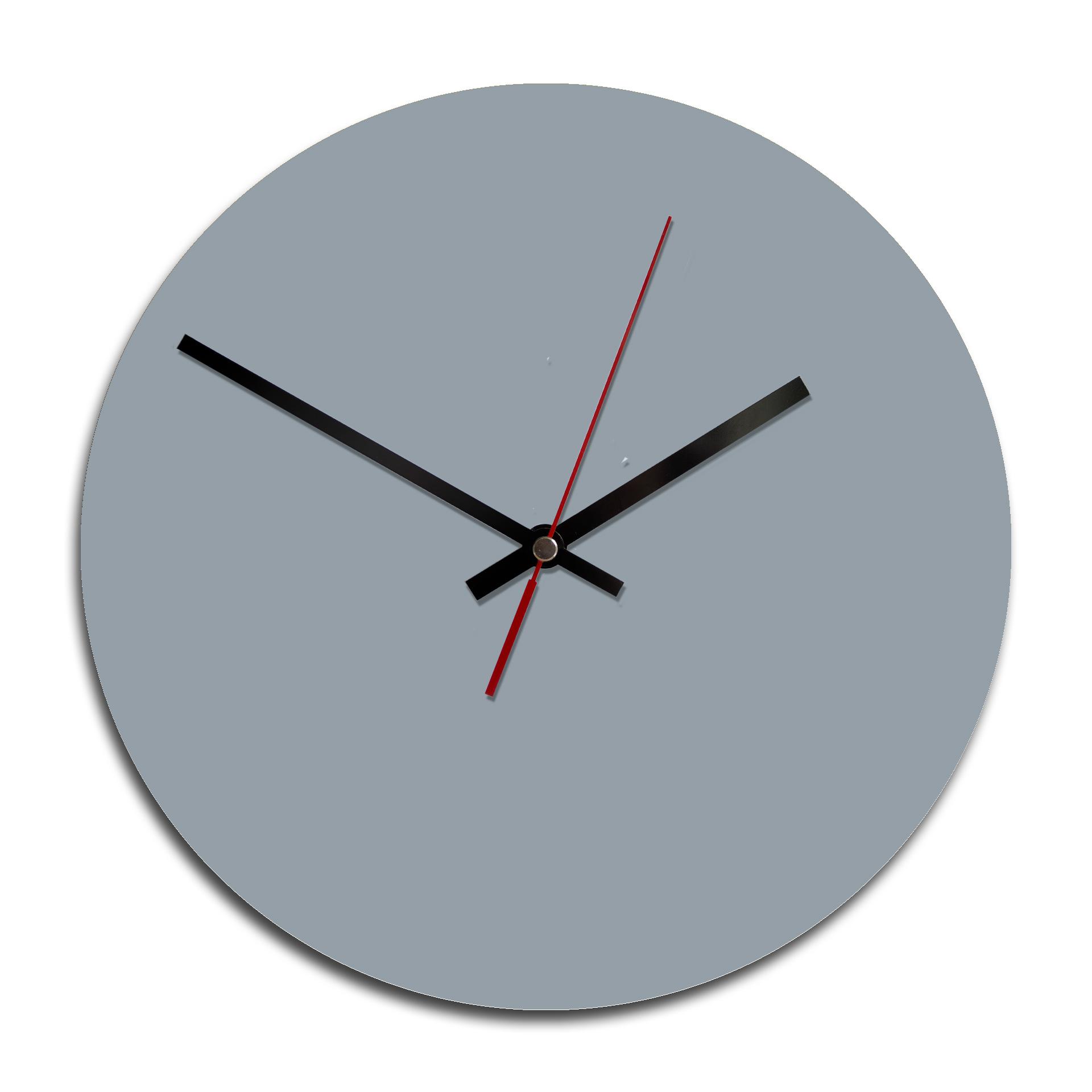 Horloge murale en bois - Lykke bleu gris