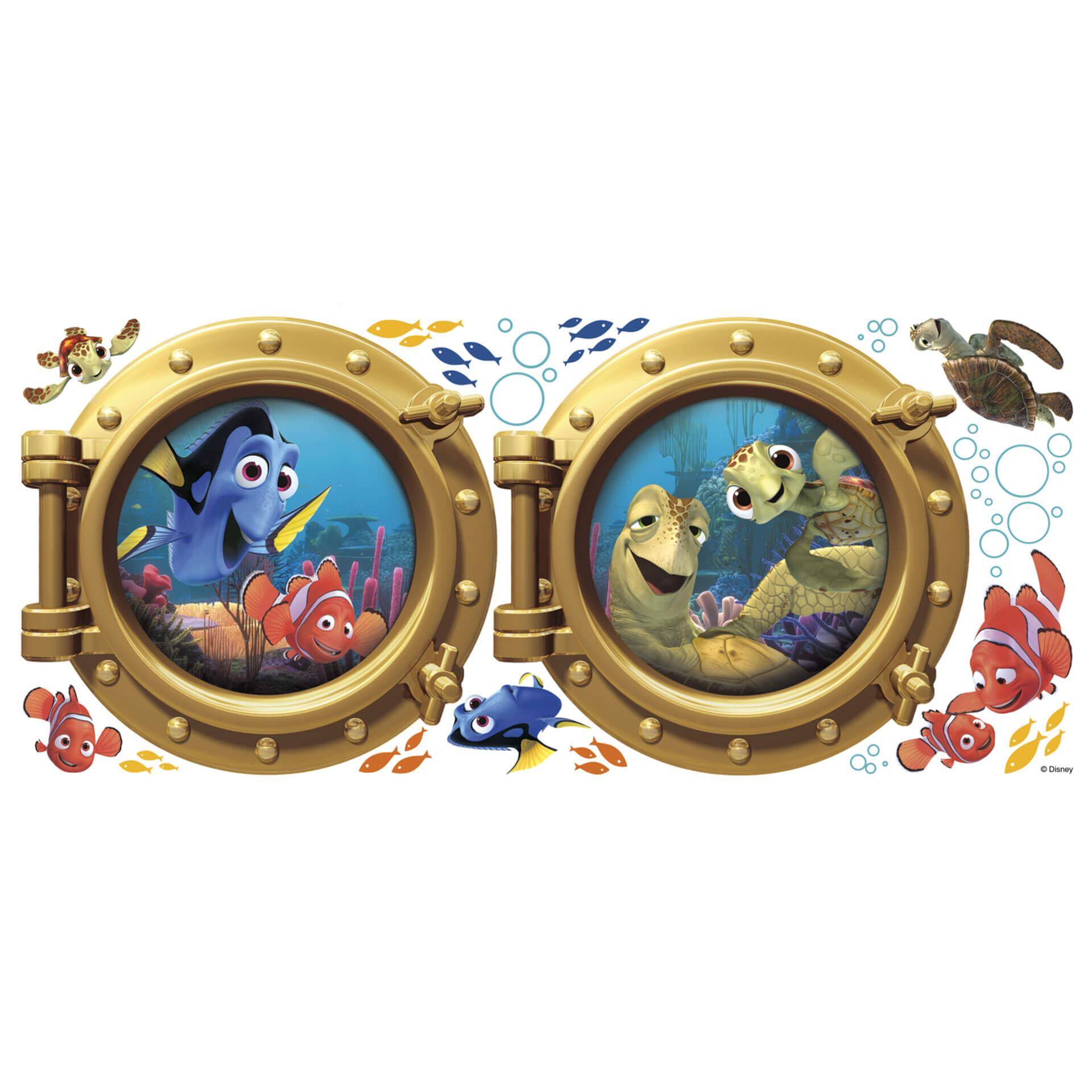 Sticker murale Disney Alla ricerca di Nemo - Maxi Set Oblò