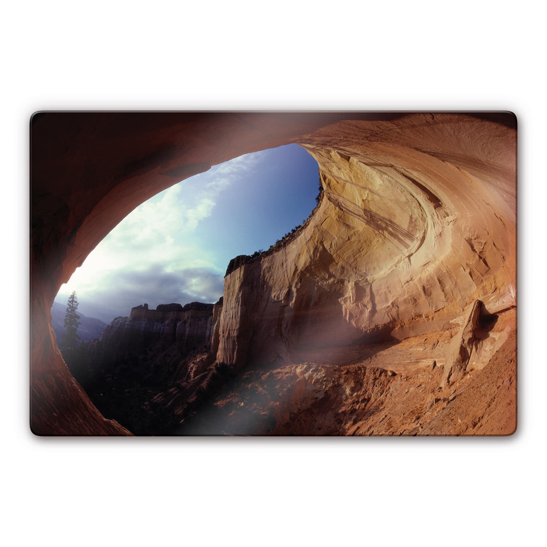 Tableau en verre - NG - Grotte