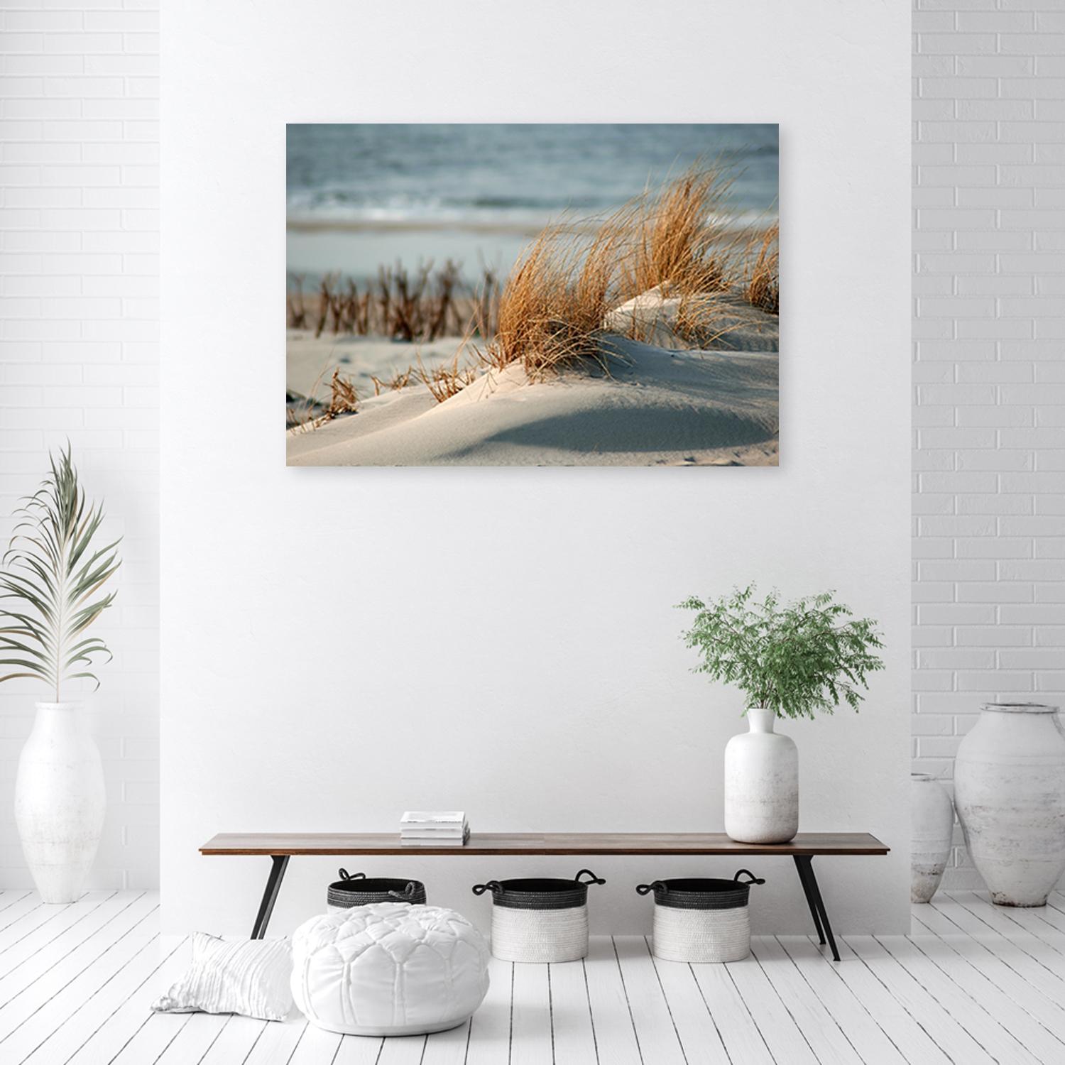 Canvasbillede, Klitter ved havet