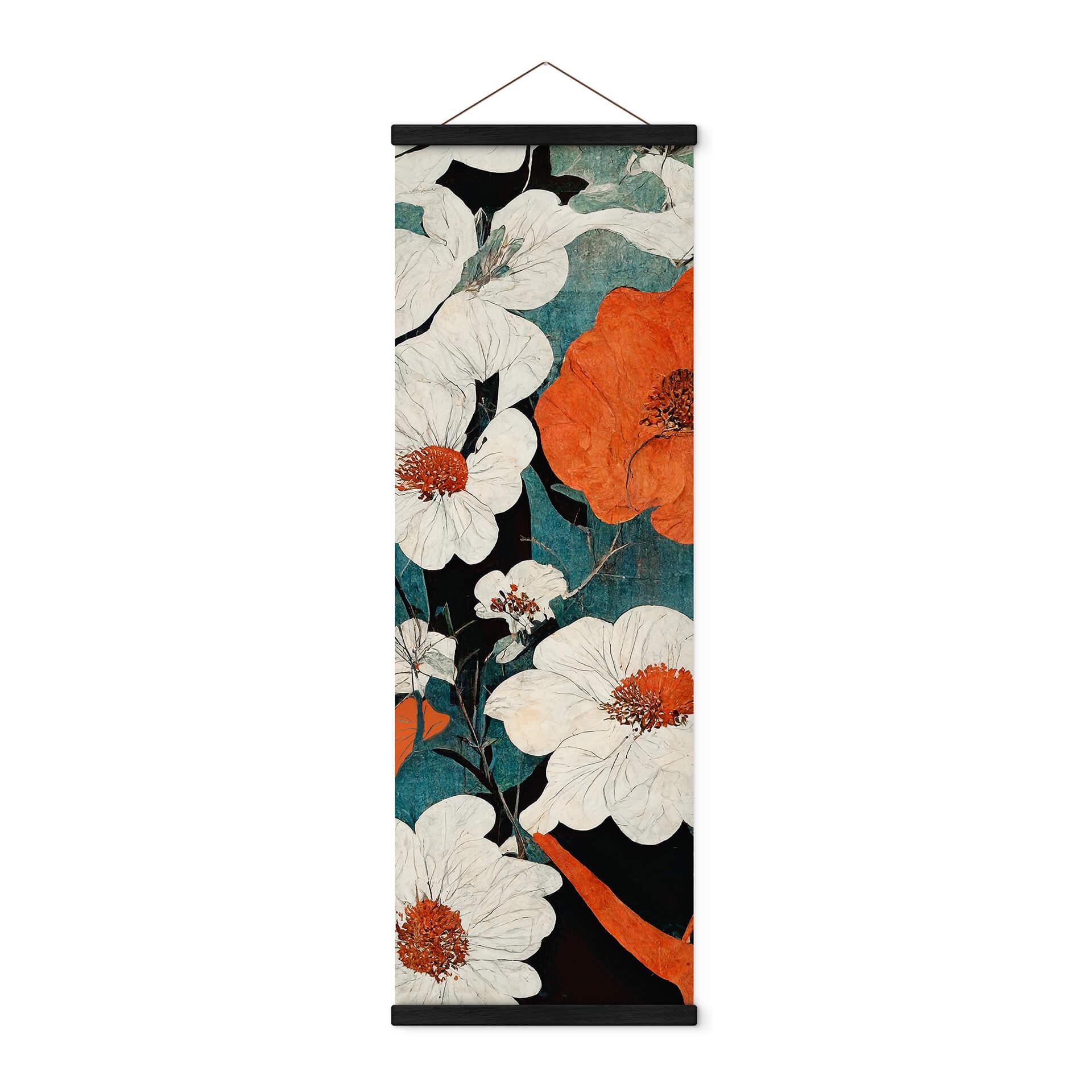Tekstil plakat Treechild - Asian Flowers