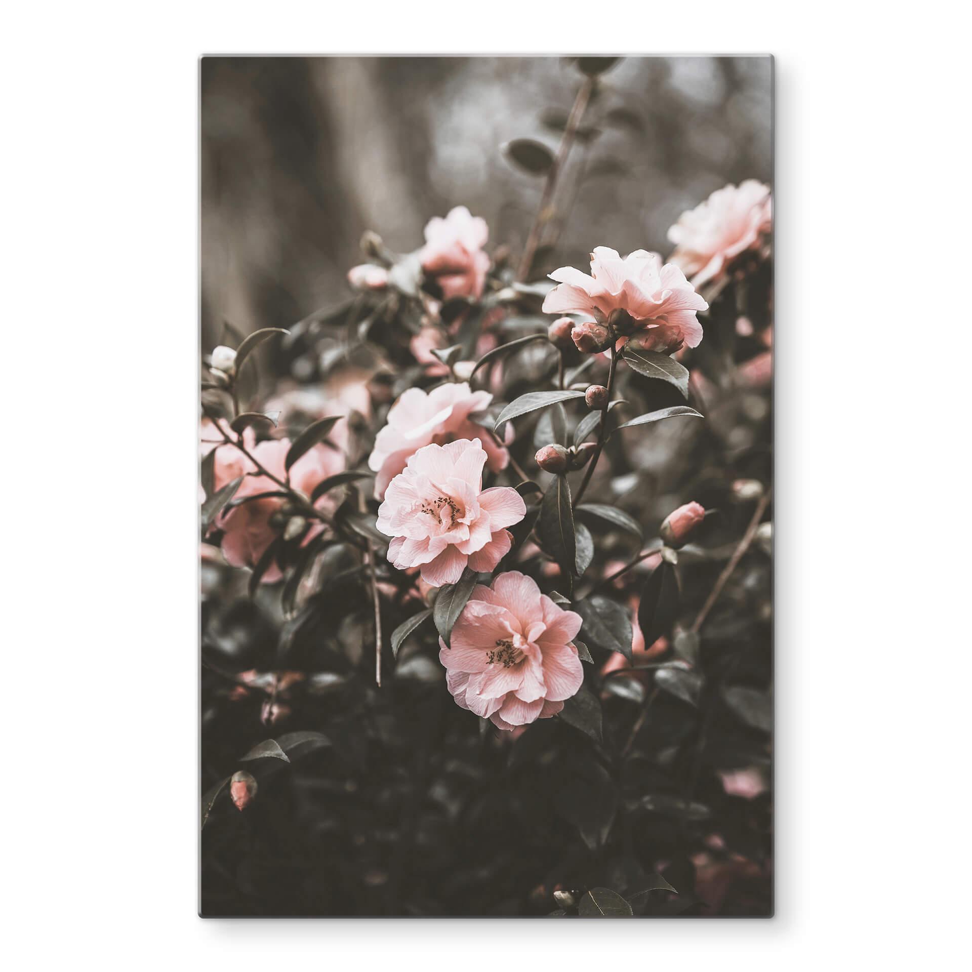 Tableau sur verre Annie - Rosier