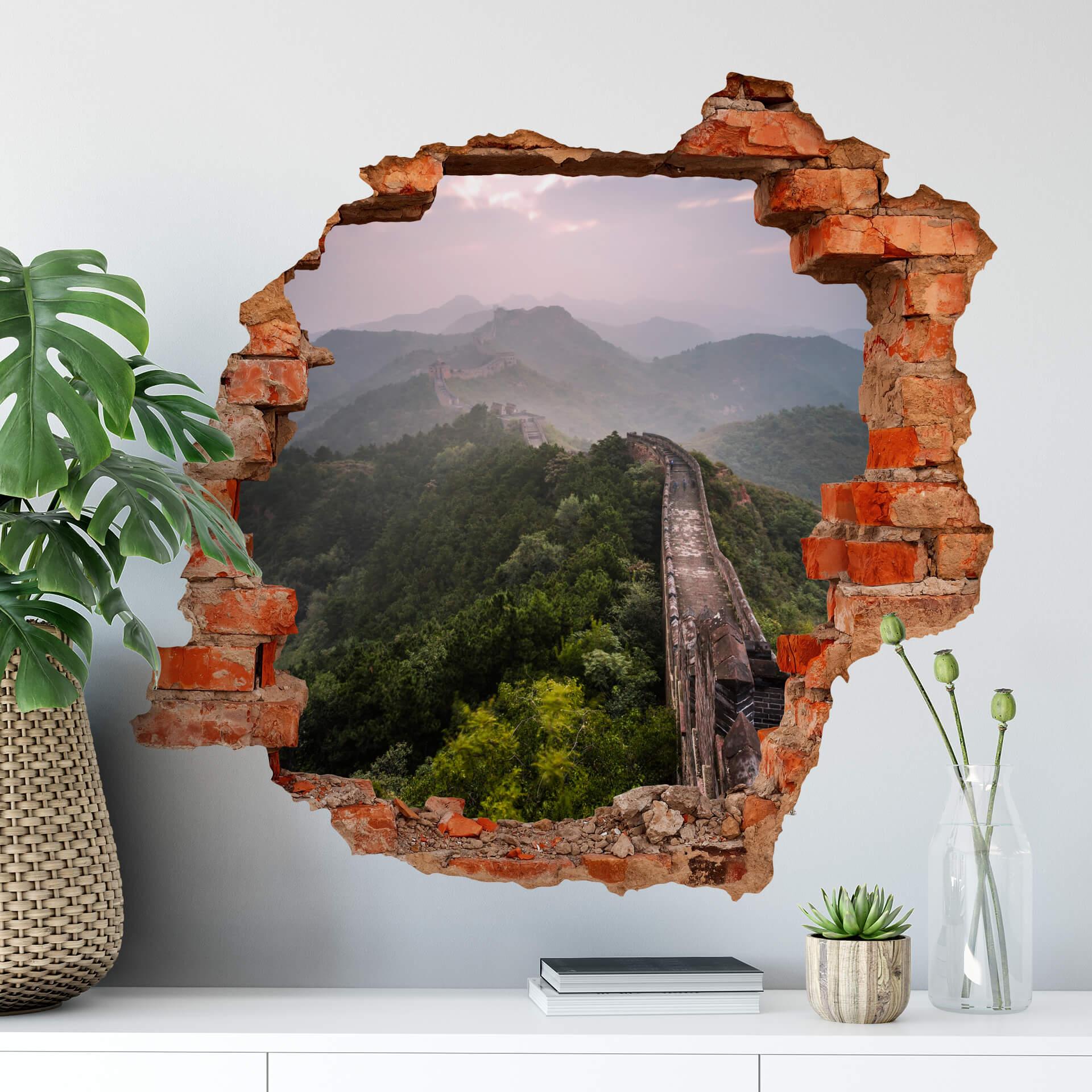 3D Wallsticker - Colombo - Den kinesiske mur