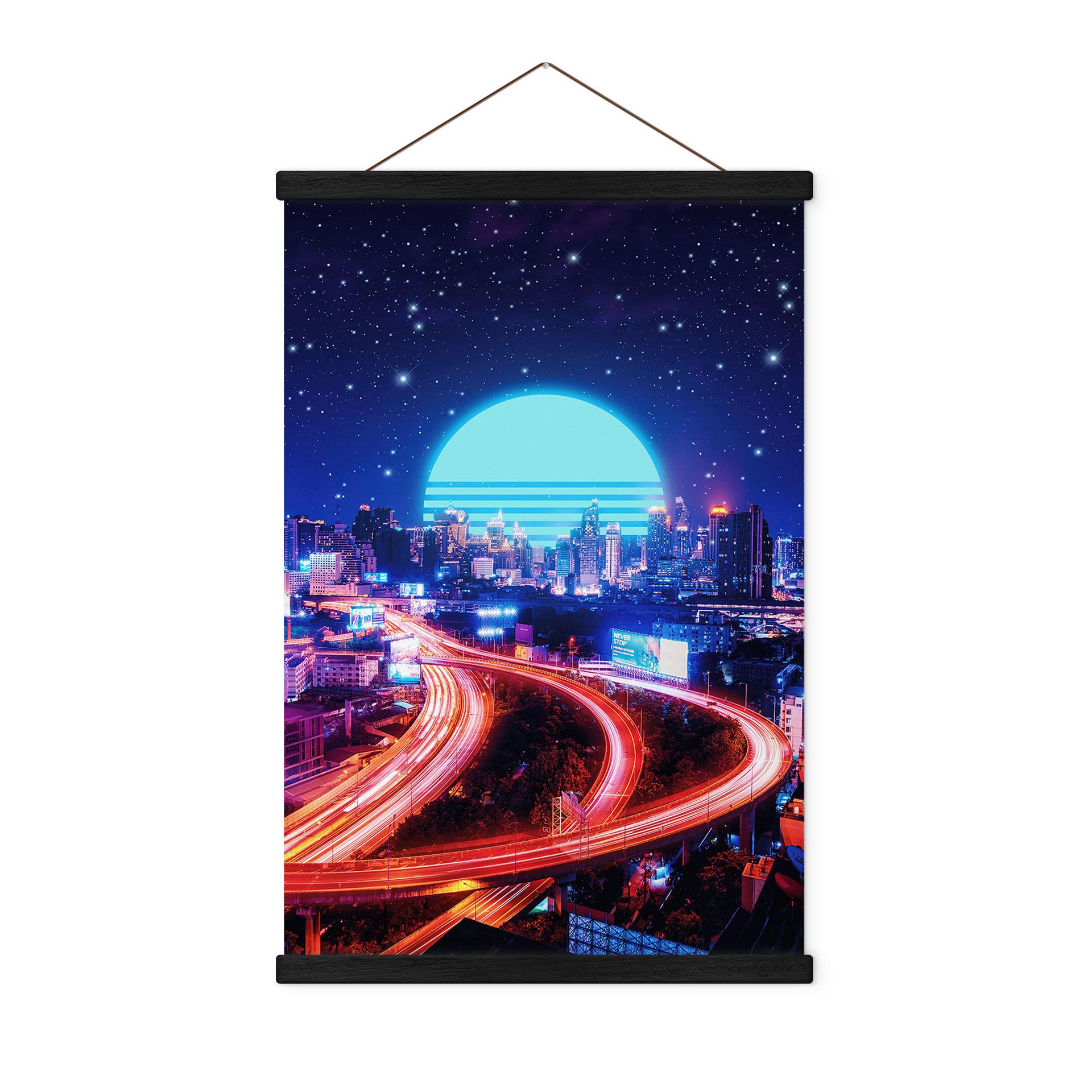 Tekstil plakat Cyber City Bangkok - Takkar
