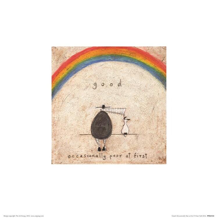 Plakat Sam Toft - Good, Occasionally Poor at First kunsttryk, Sam Toft (30 x 30 cm)