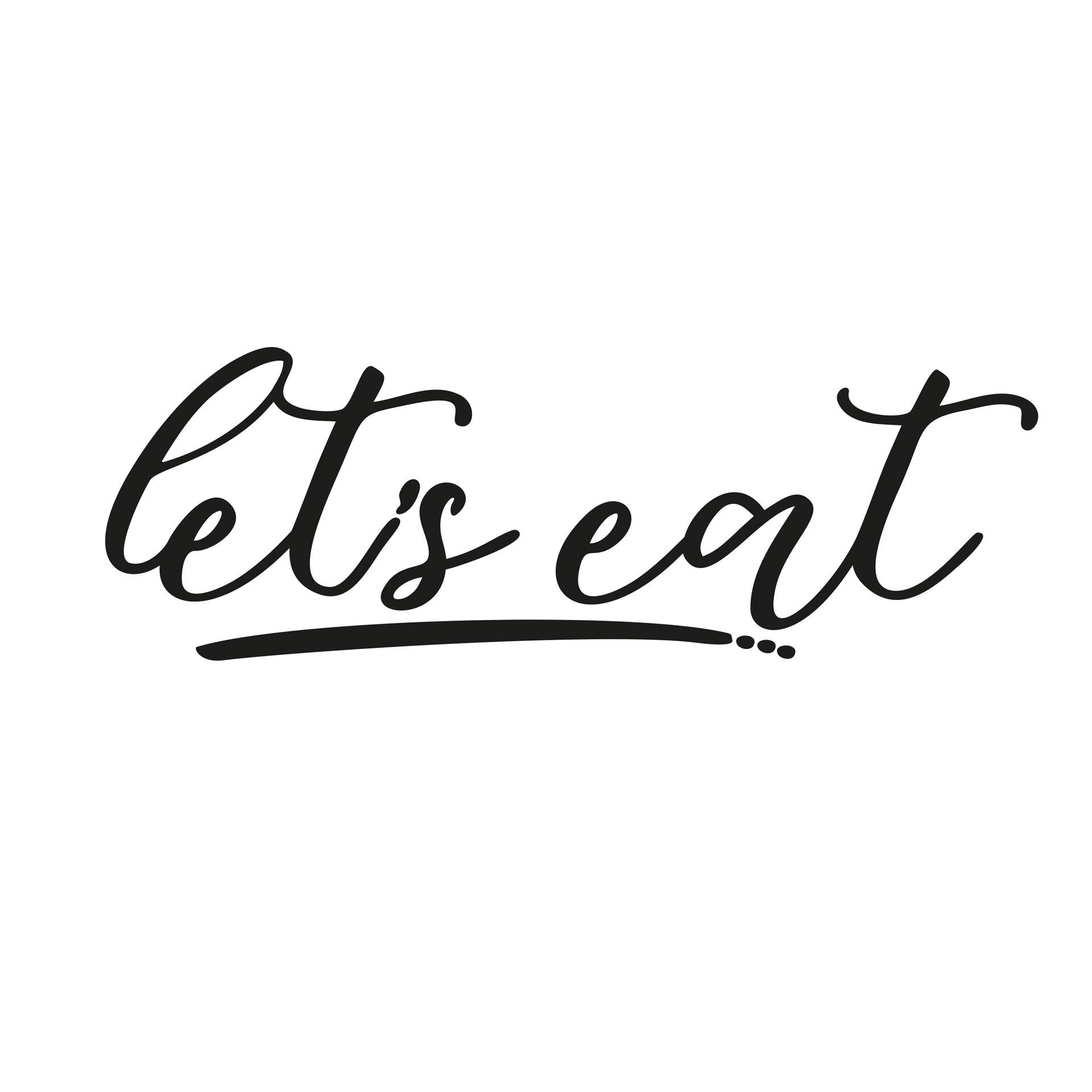 Adesivo murale  - Let's Eat