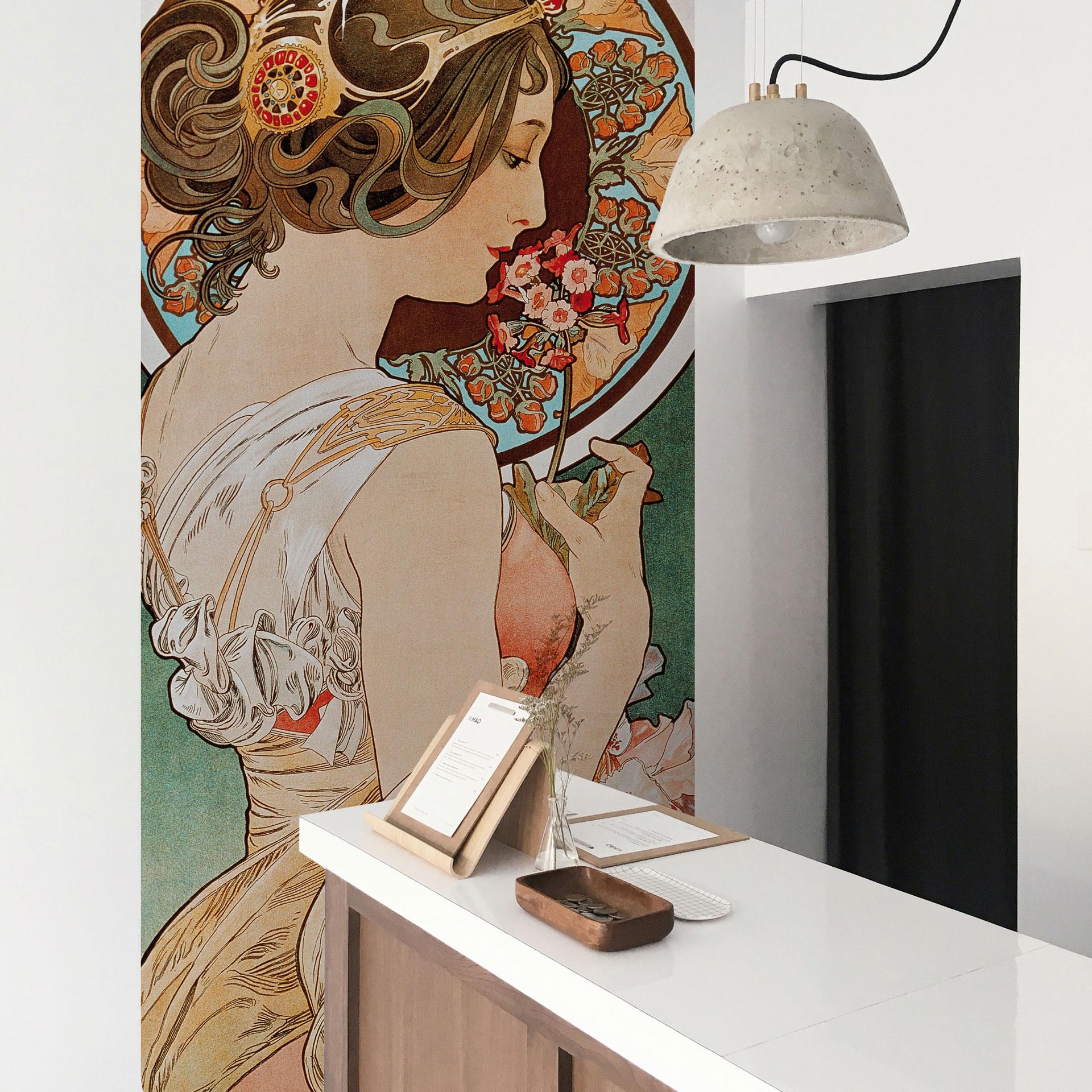 Fototapet - Mucha - Primula