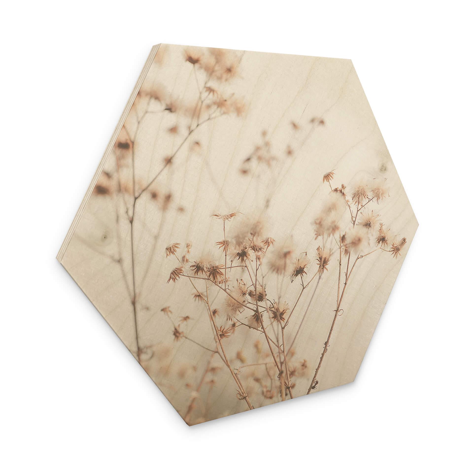 Hexagon Hout Lovely Pastels