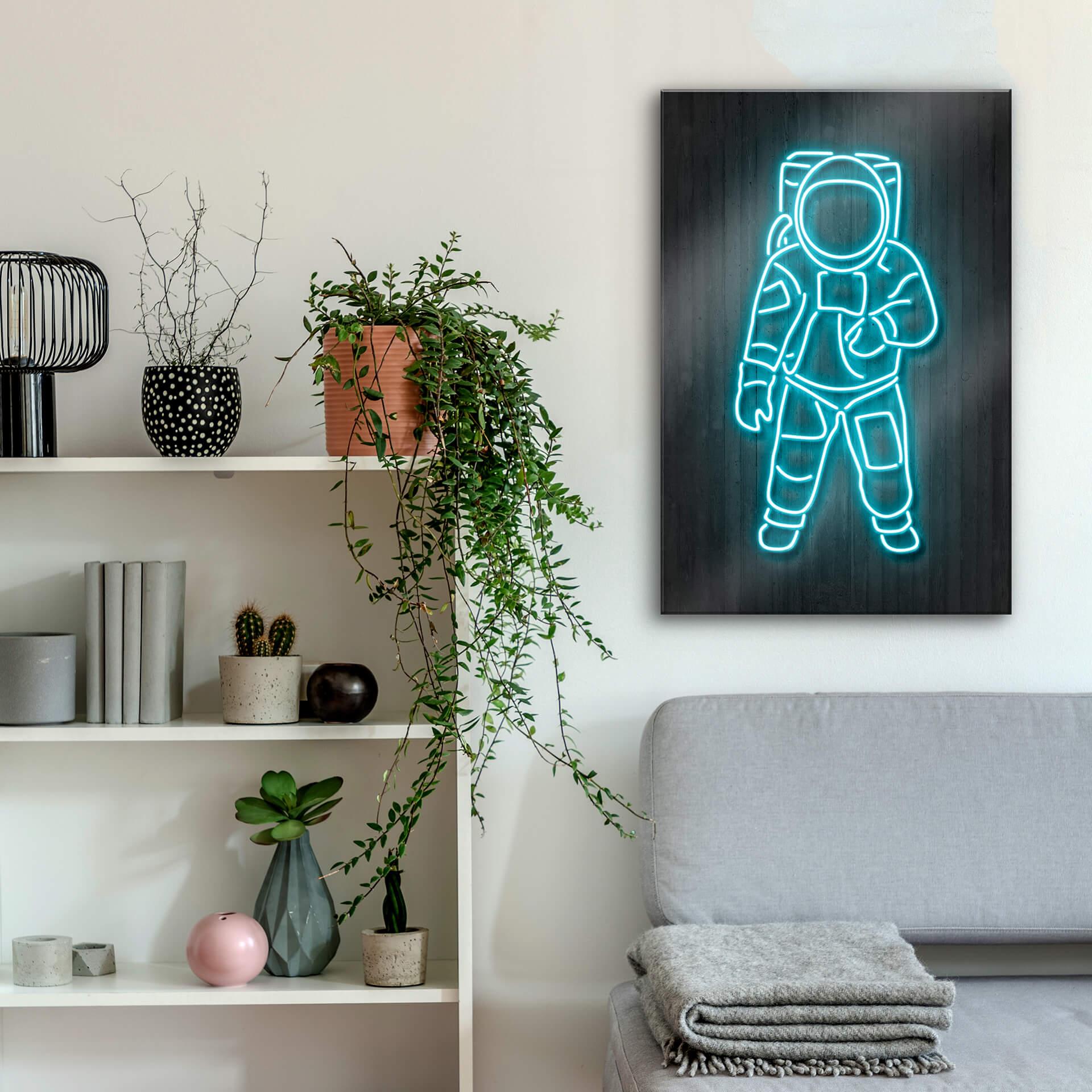 Akrylbillede Mielu - Astronaut