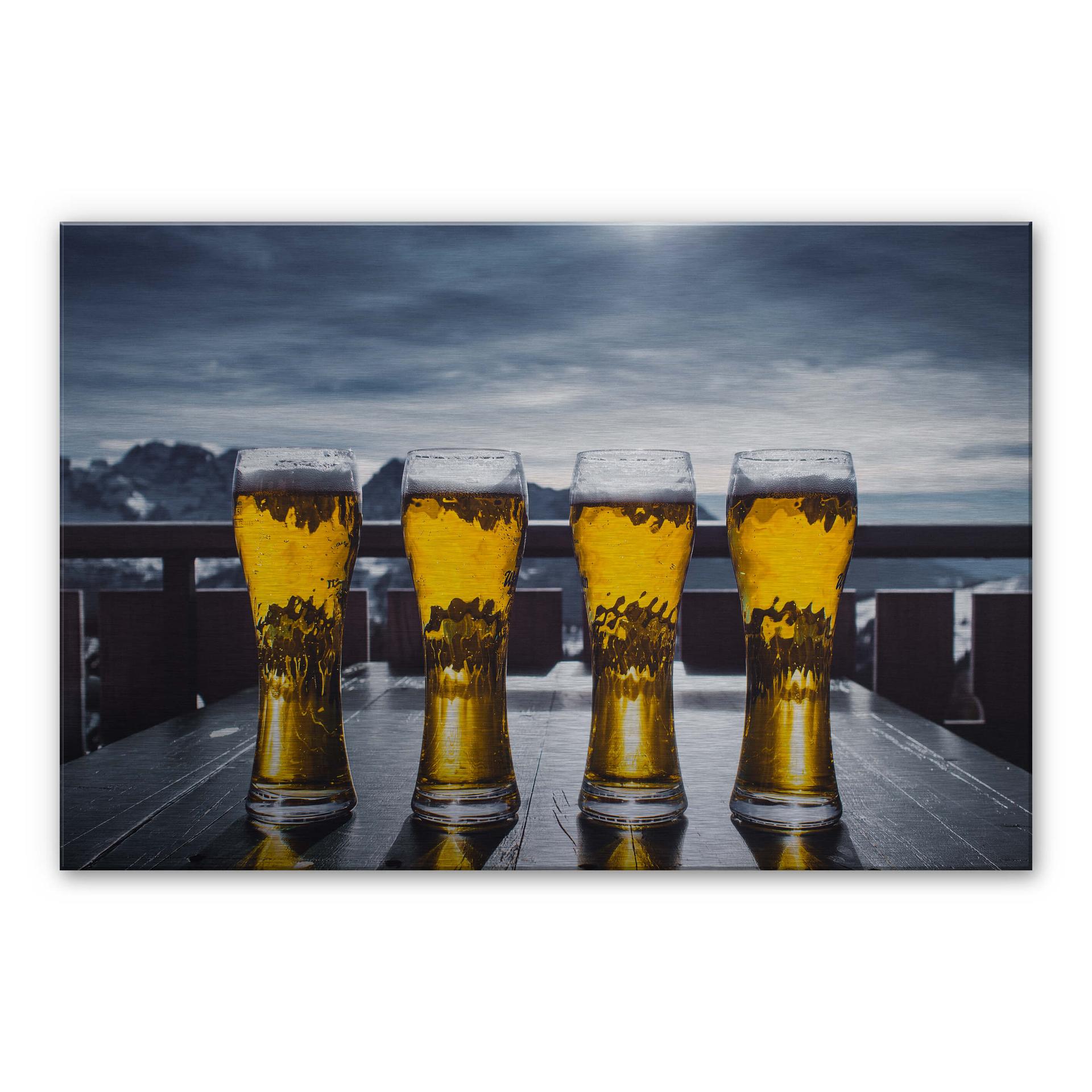 Aluminium Dibond IJskoud Bier