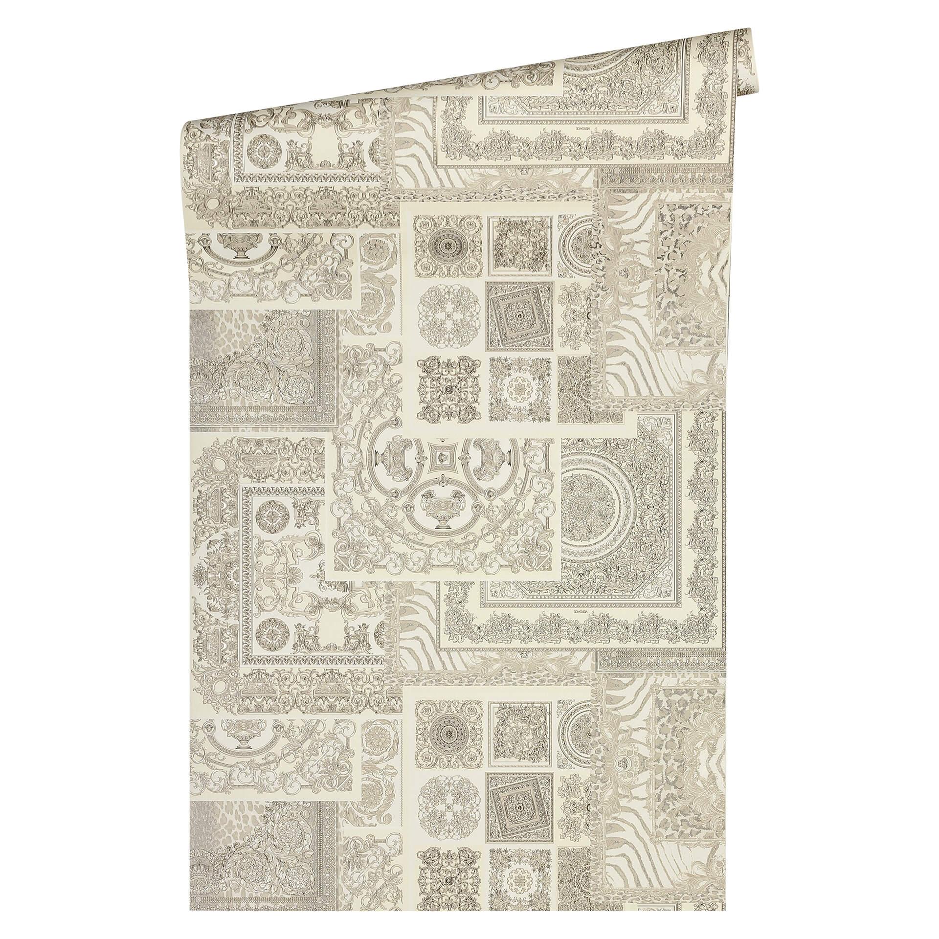 Versace wallpaper Vliestapete Decoupage Tapete gra