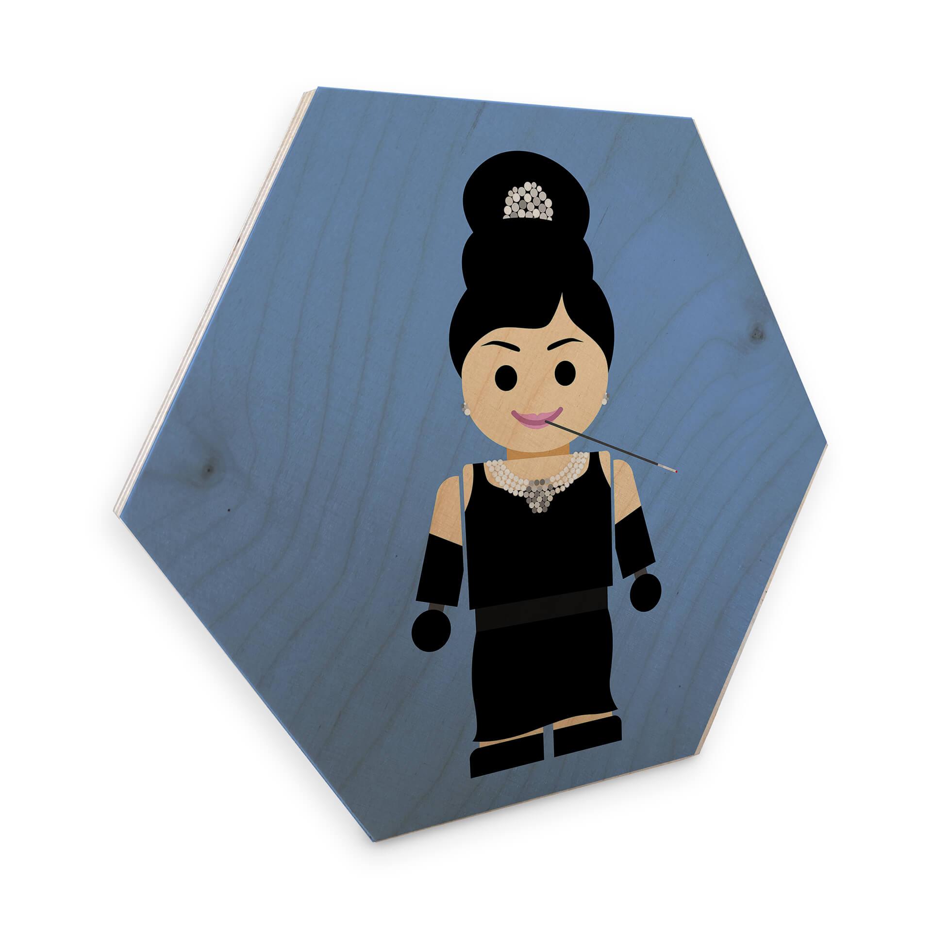 Hexagon - Berkenfineer Gomes - Audrey Hepburn