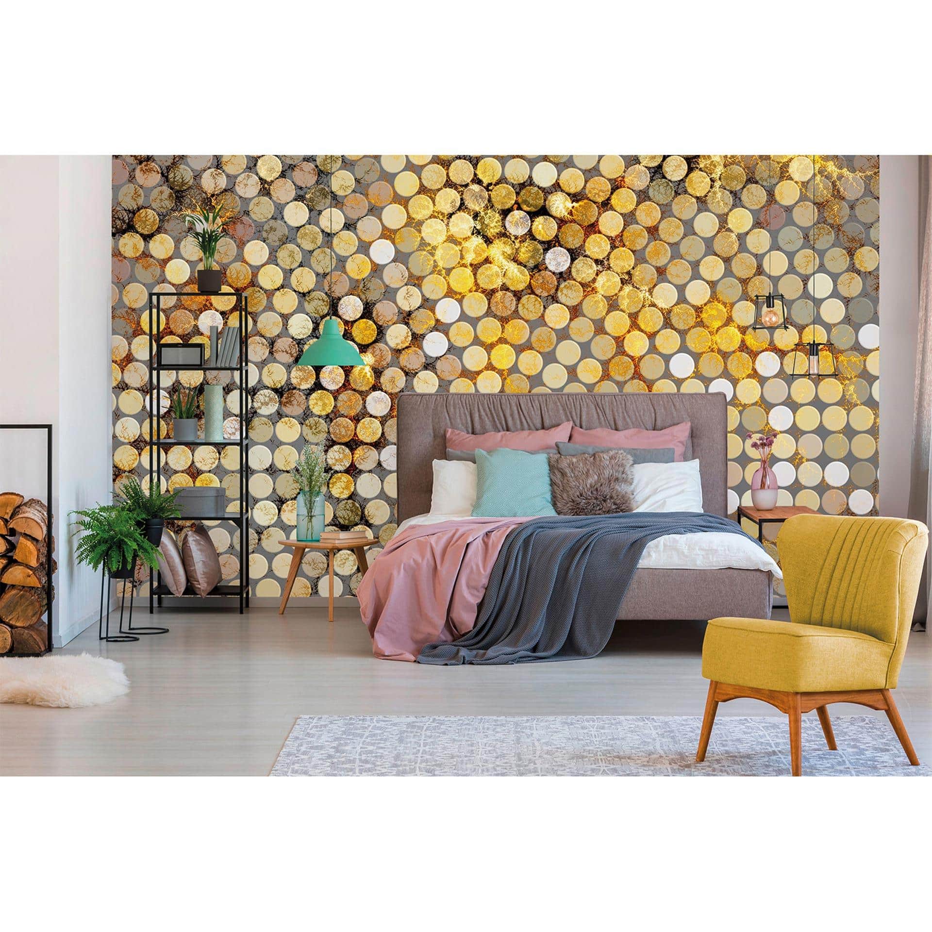 Architects Paper Papier peint photo Atelier 47 Lavillia Gold