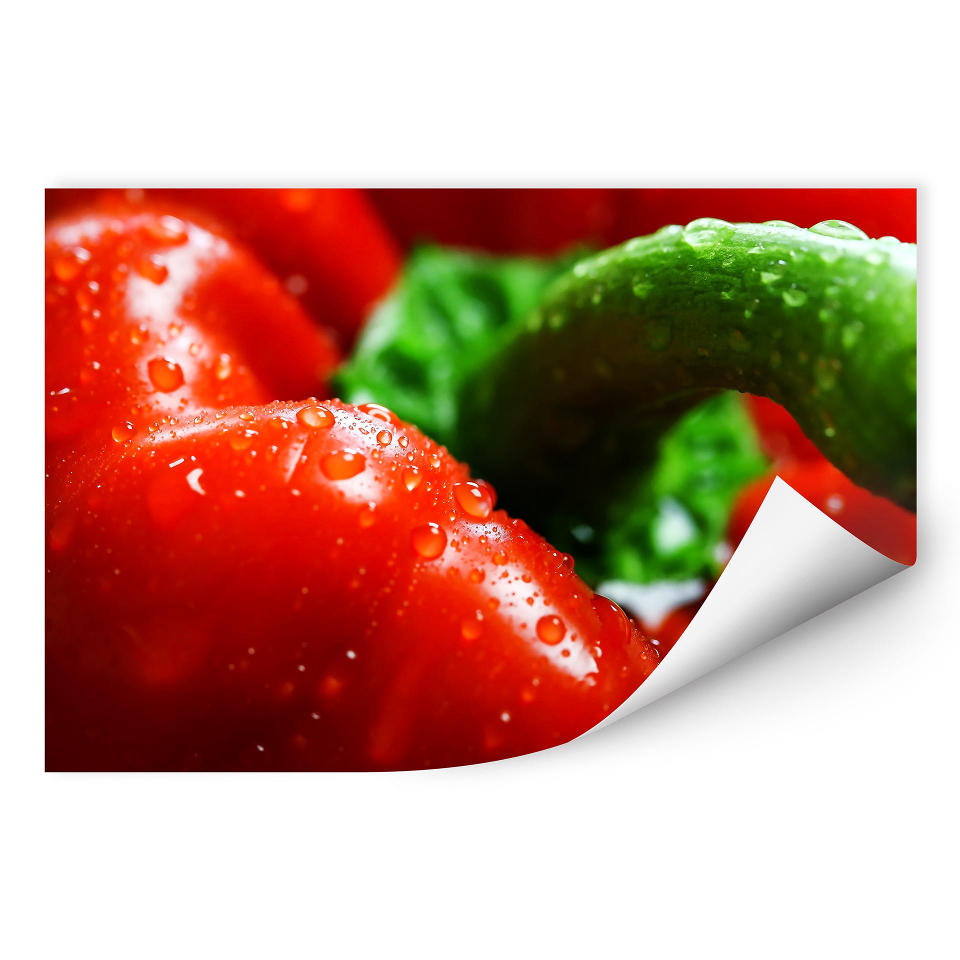 Wallprint Fresh Paprika