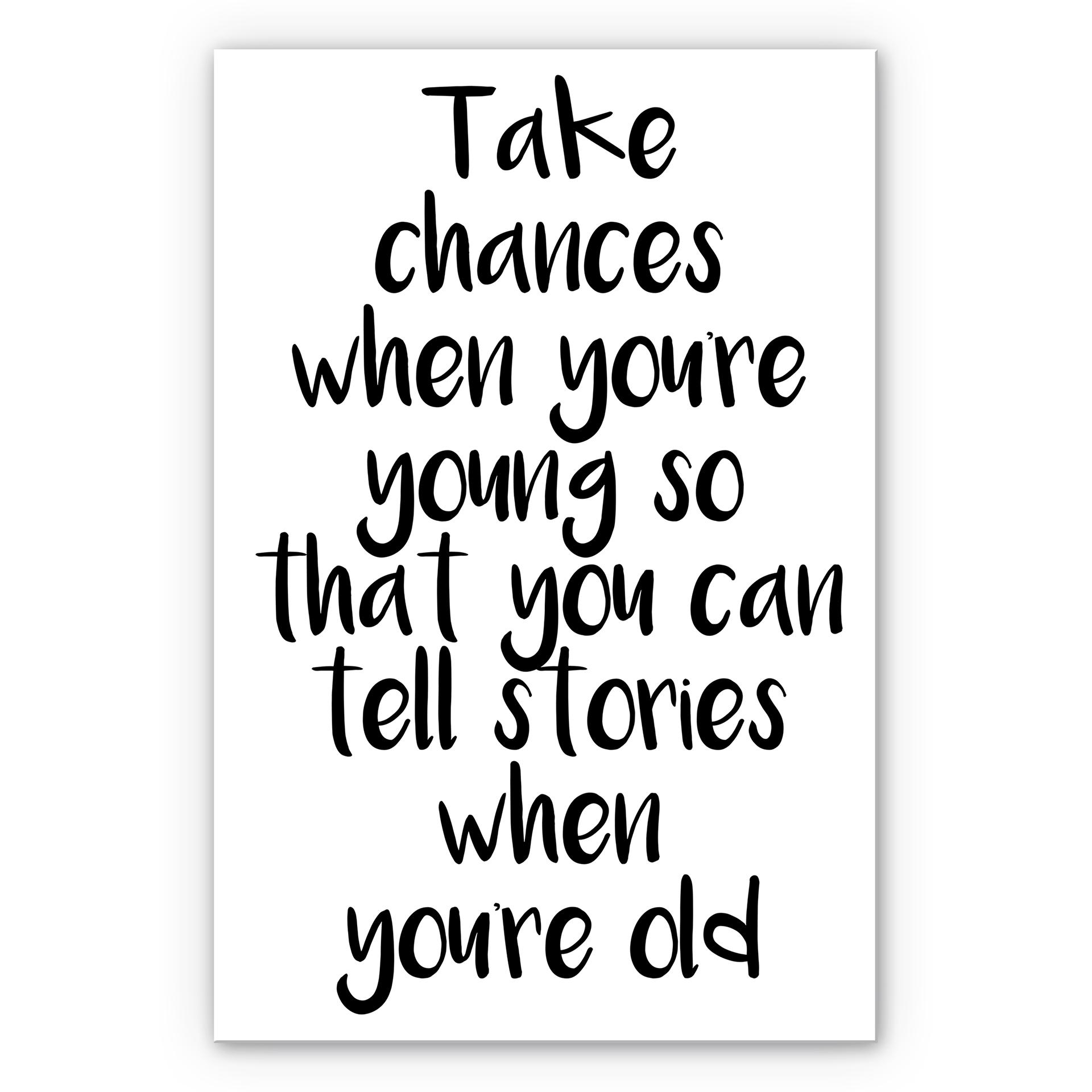 Tableau Forex - Take chances when you're young...