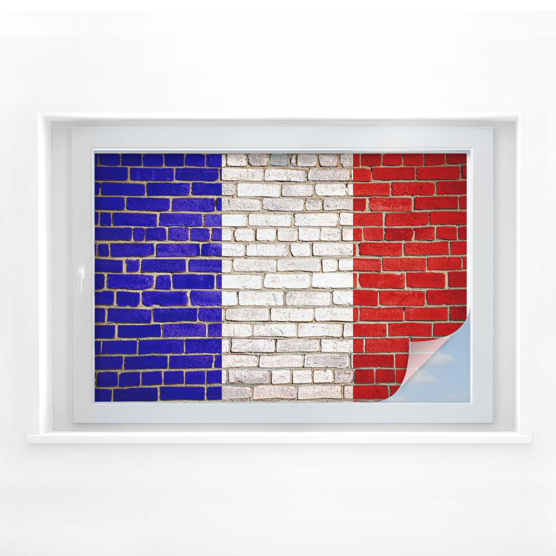 Film occultant - Mur drapeau français