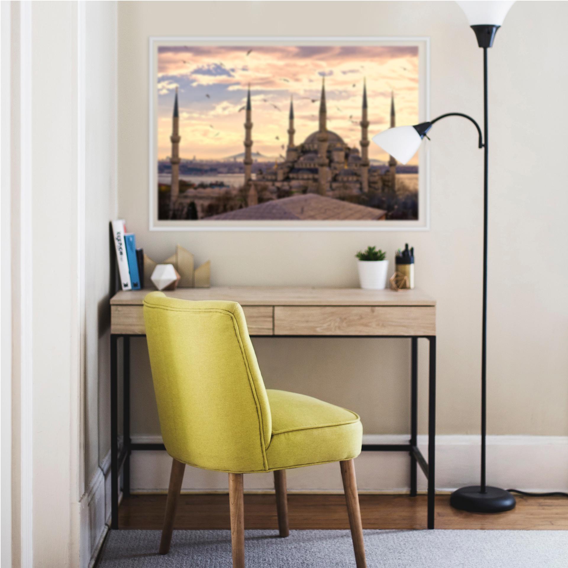 Muurprints Moskee in Istanbul