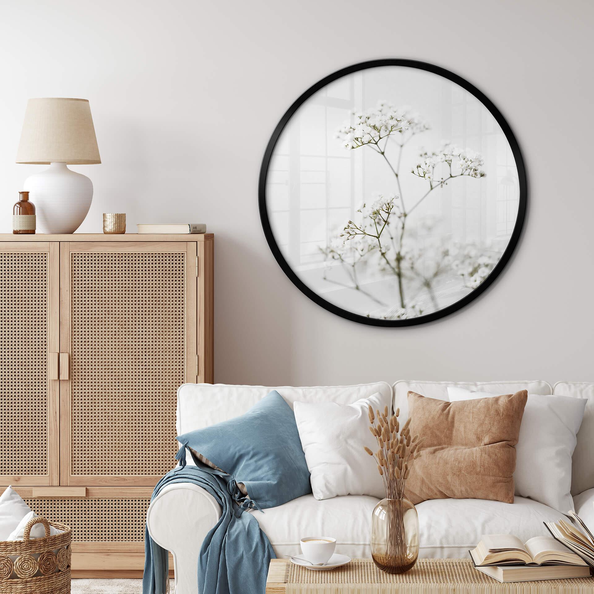 Poster Annie - Wiesenkerbel - Rund