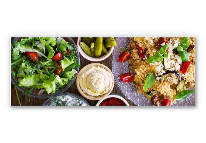 Wandbild Antipasti