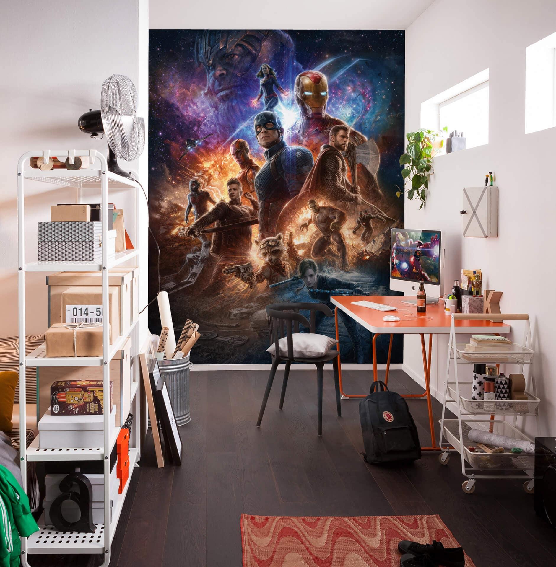 Non-woven tapet - Avengers Battle of Worlds - 200 x 280 cm