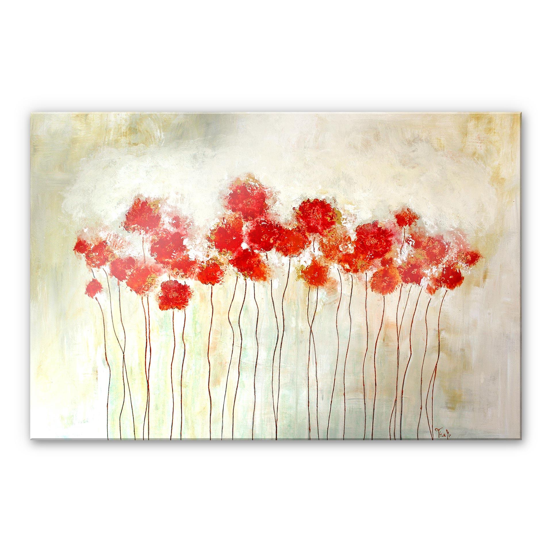 Akrylbillede Melz - Blomster