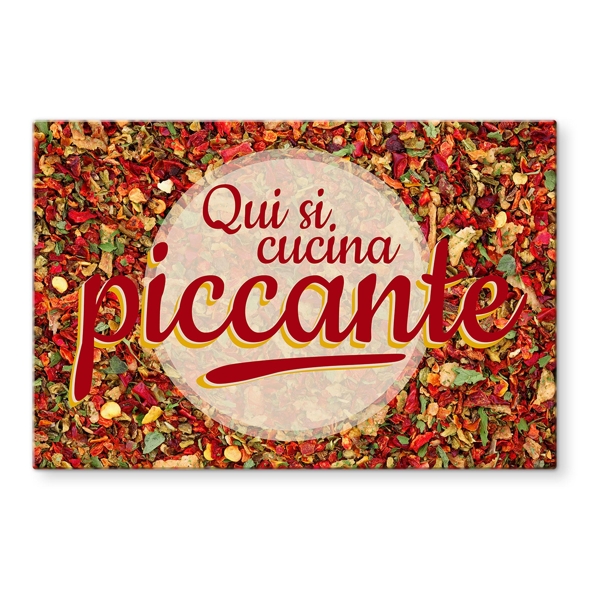 Stænkplade - Qui si cucina piccante