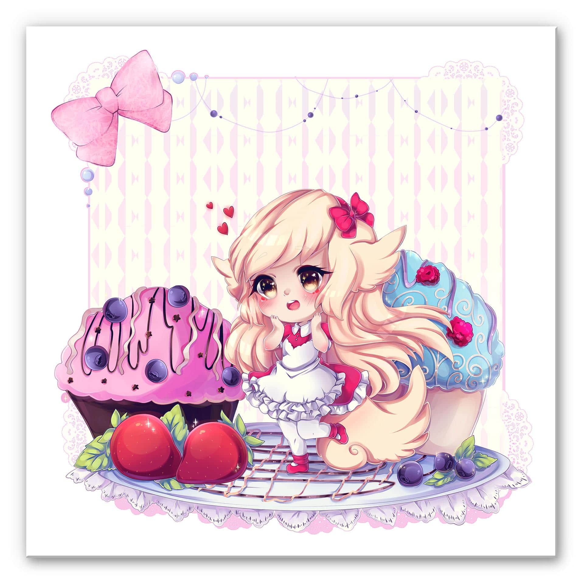 Tableau Forex - La Doll Blanche - Chibi Belle