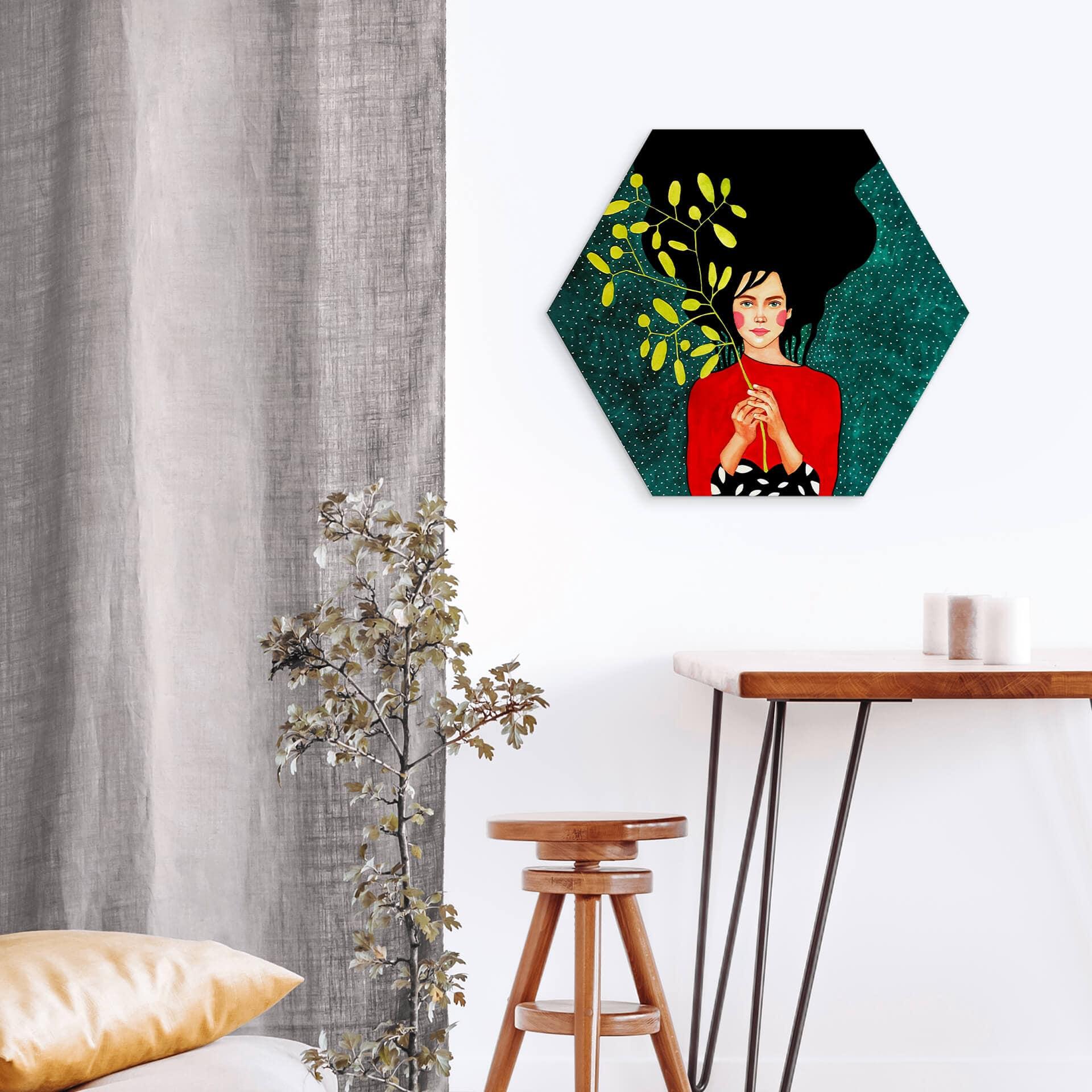 Hexagon Dibond Hülya - Existence