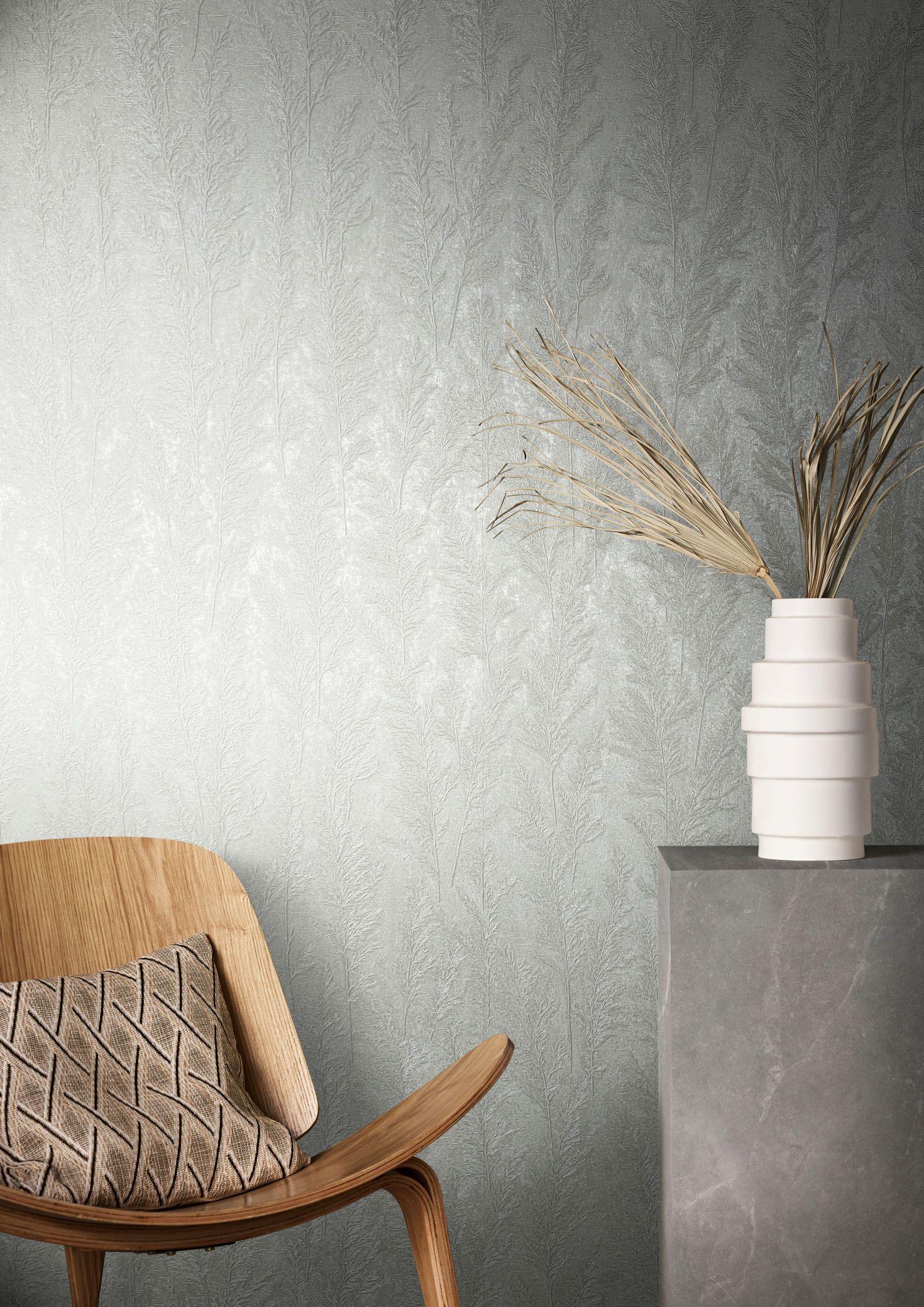 bloemen behang vliesbehang Natural Opulence wit