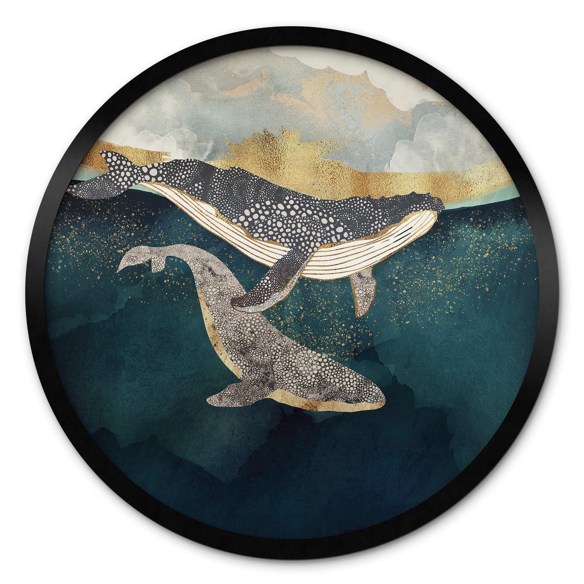 Poster SpaceFrog Designs - Samhörighet - Rund