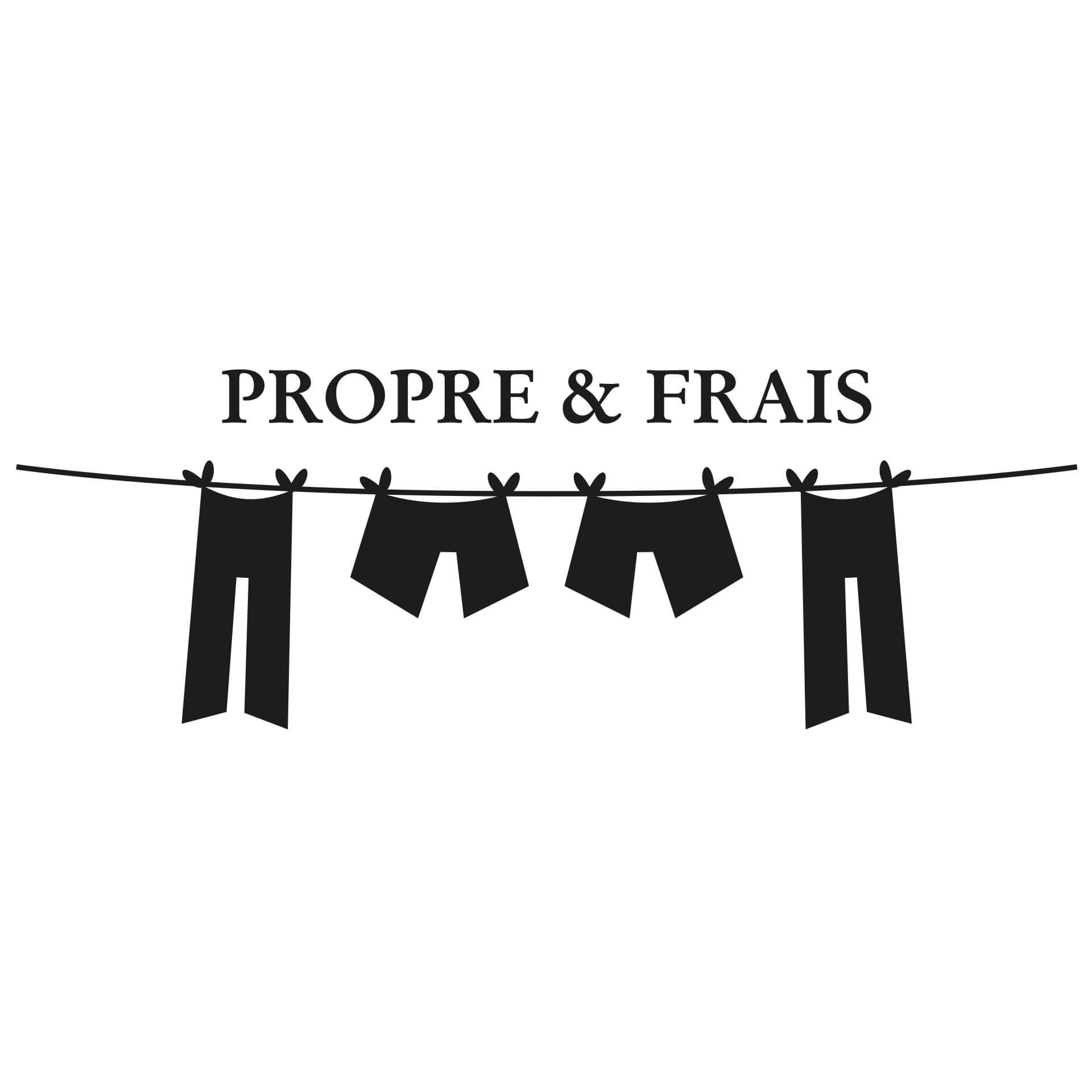 Adesivo murale - Propre & frais