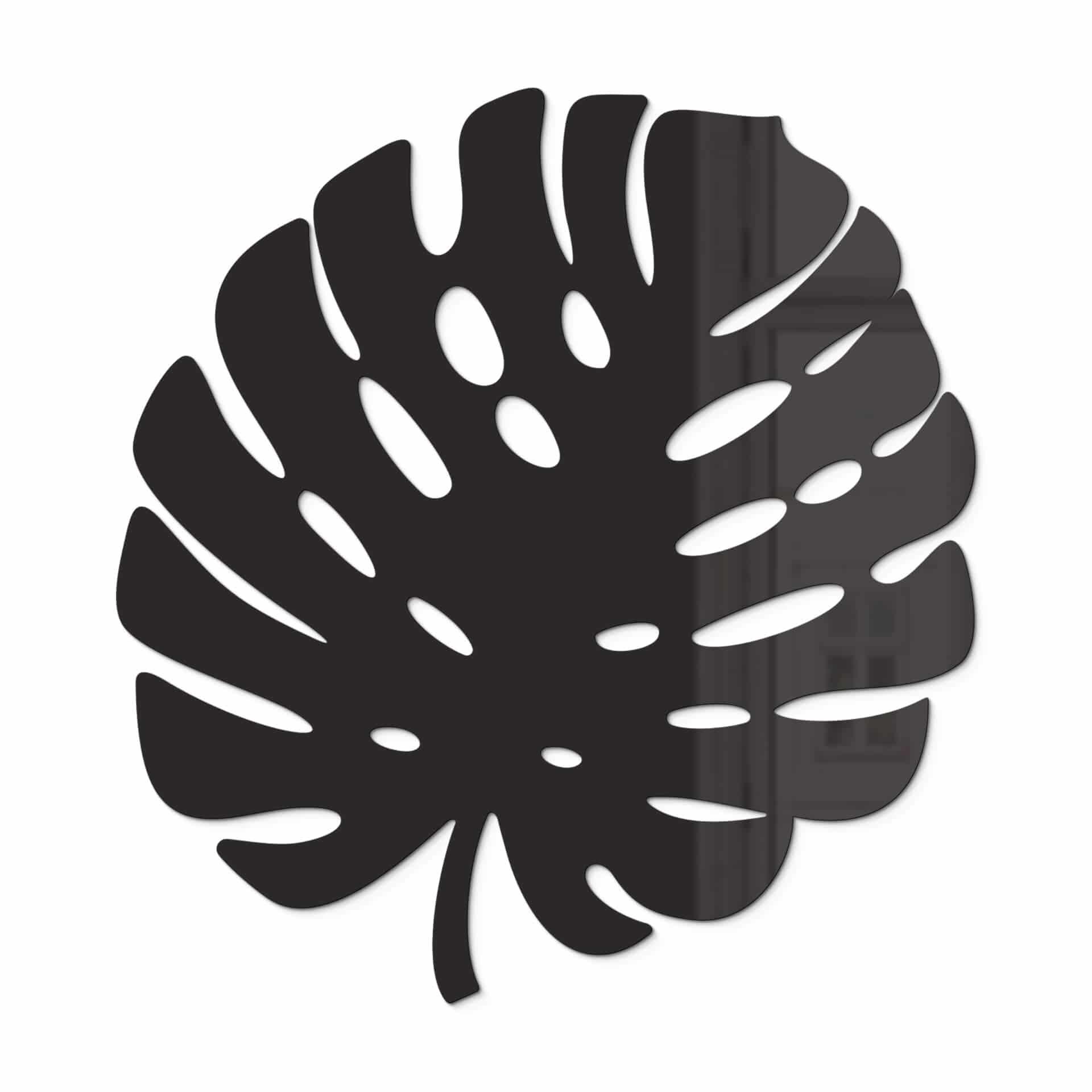 Decoración acrílica - Hoja de Monstera 02